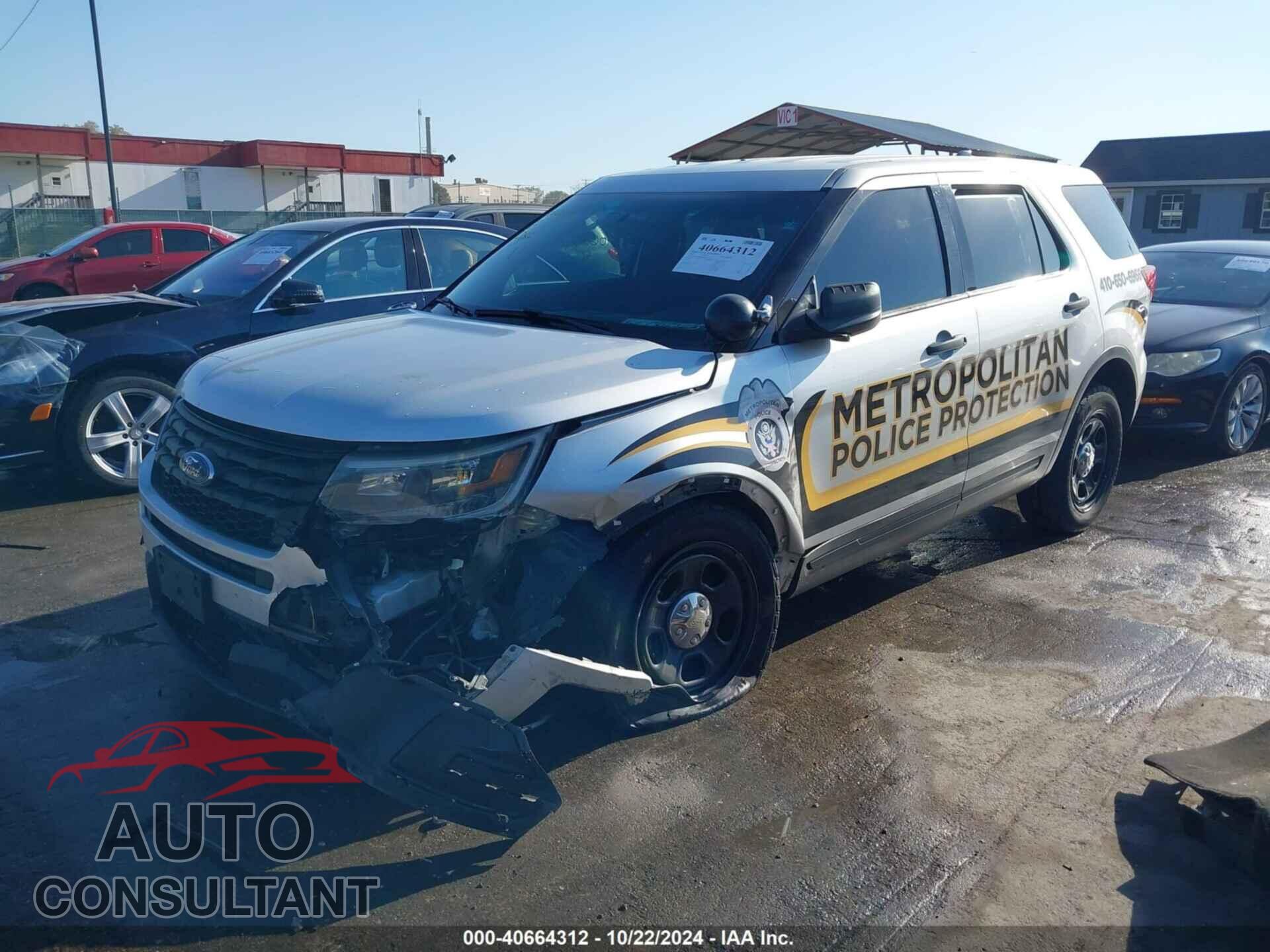 FORD UTILITY POLICE INTERCEPTOR 2016 - 1FM5K8AR9GGC61832