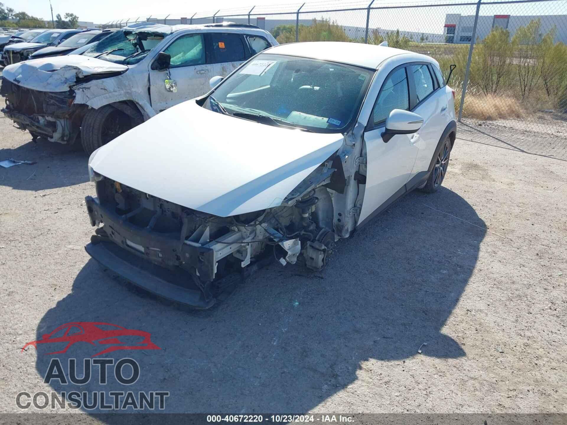 MAZDA CX-3 2017 - JM1DKDC7XH0173337