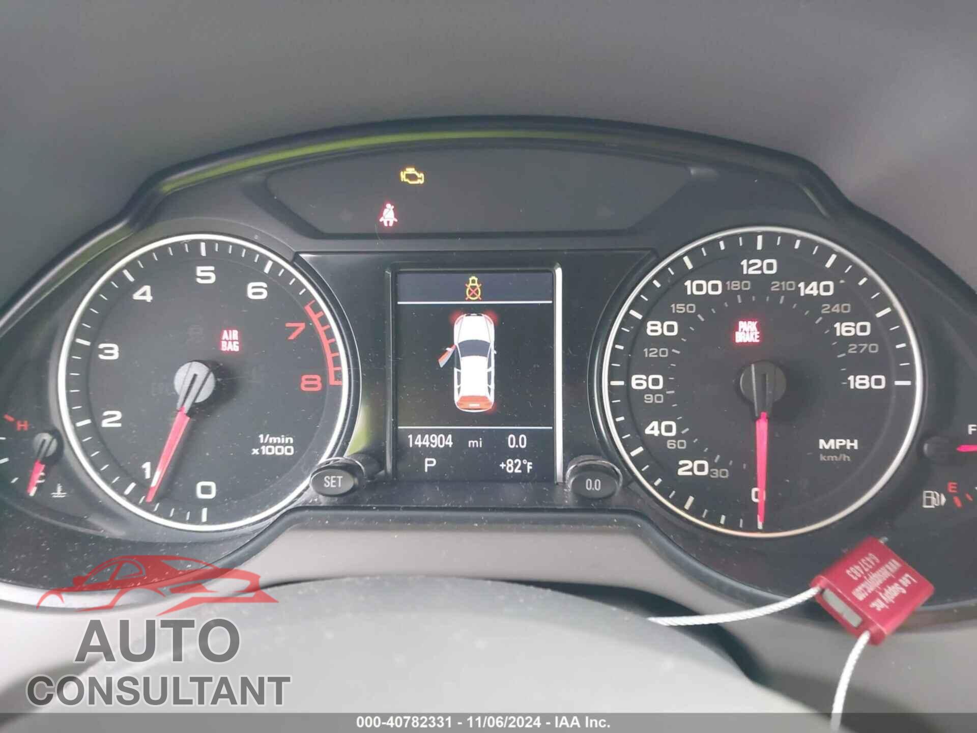 AUDI Q5 2012 - WA1DKAFP3CA081381
