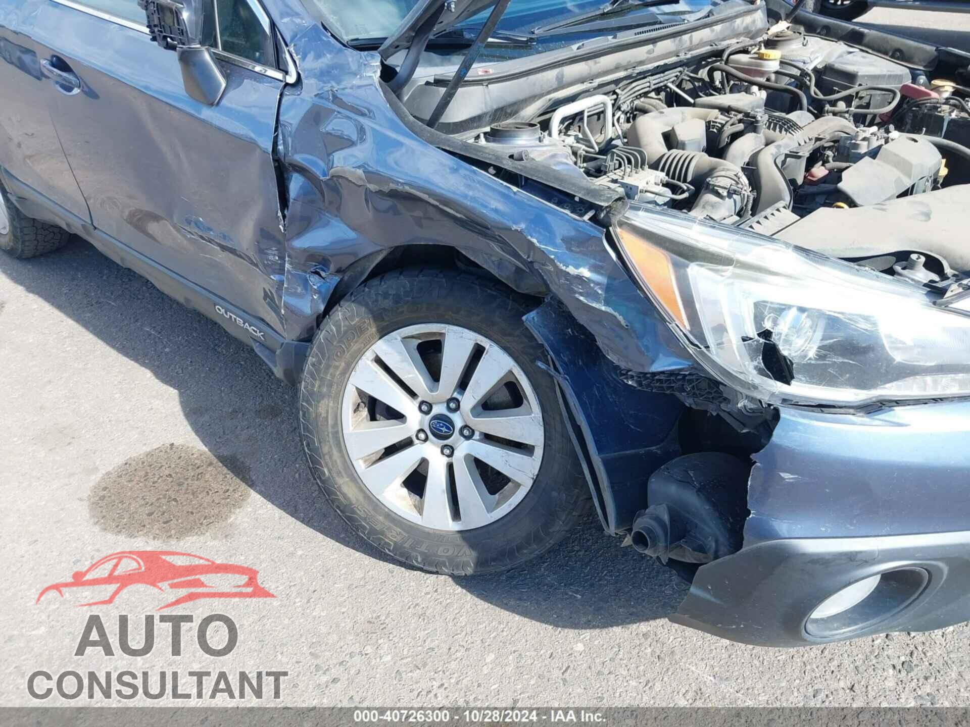 SUBARU OUTBACK 2017 - 4S4BSACCXH3364138