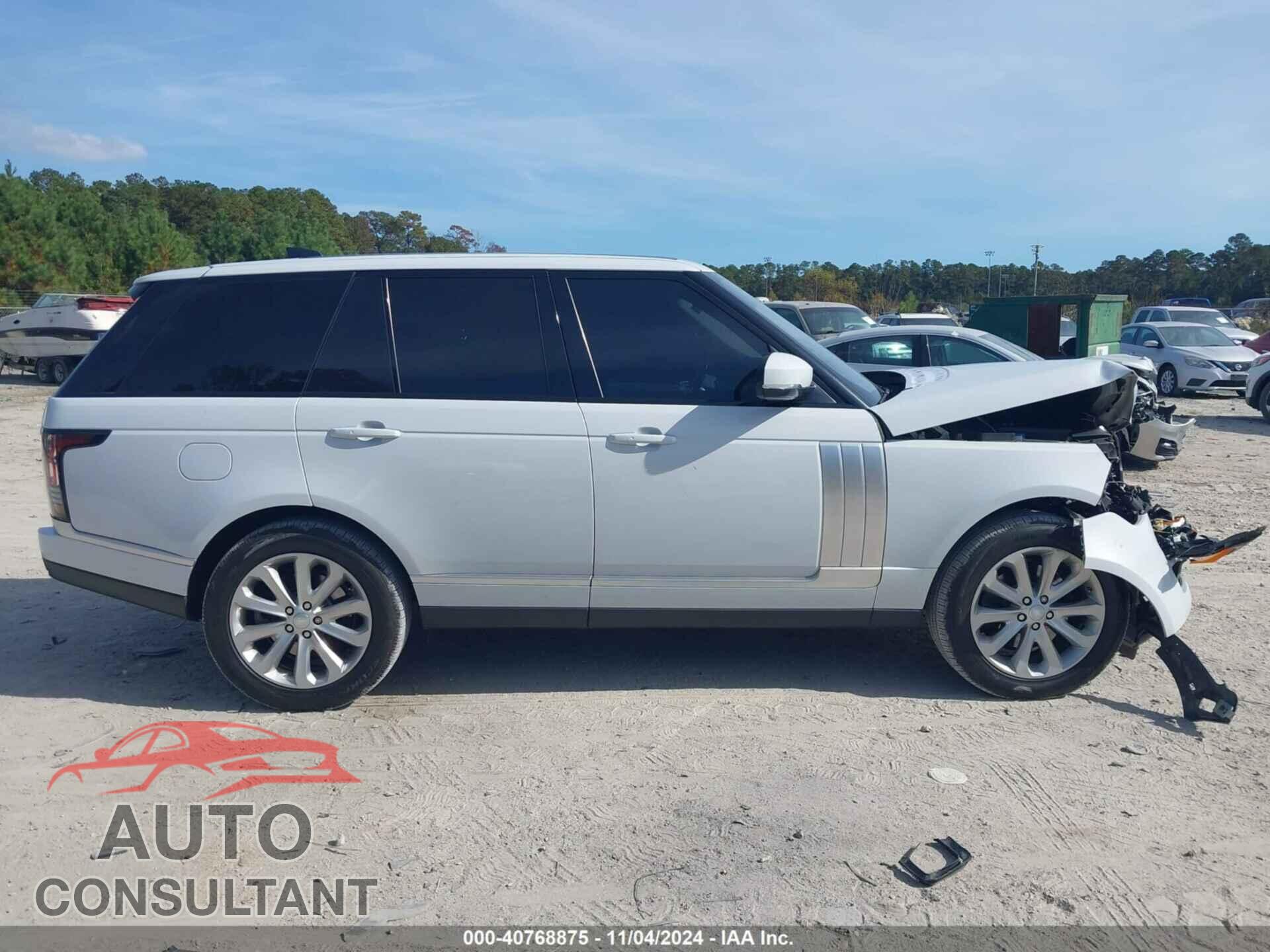 LAND ROVER RANGE ROVER 2017 - SALGS2FK9HA332823