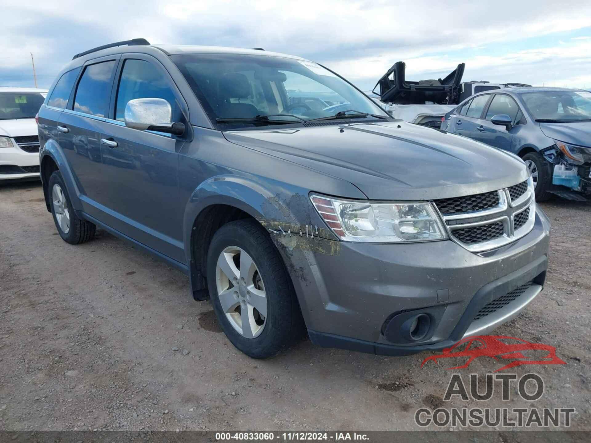 DODGE JOURNEY 2012 - 3C4PDDBG0CT320561