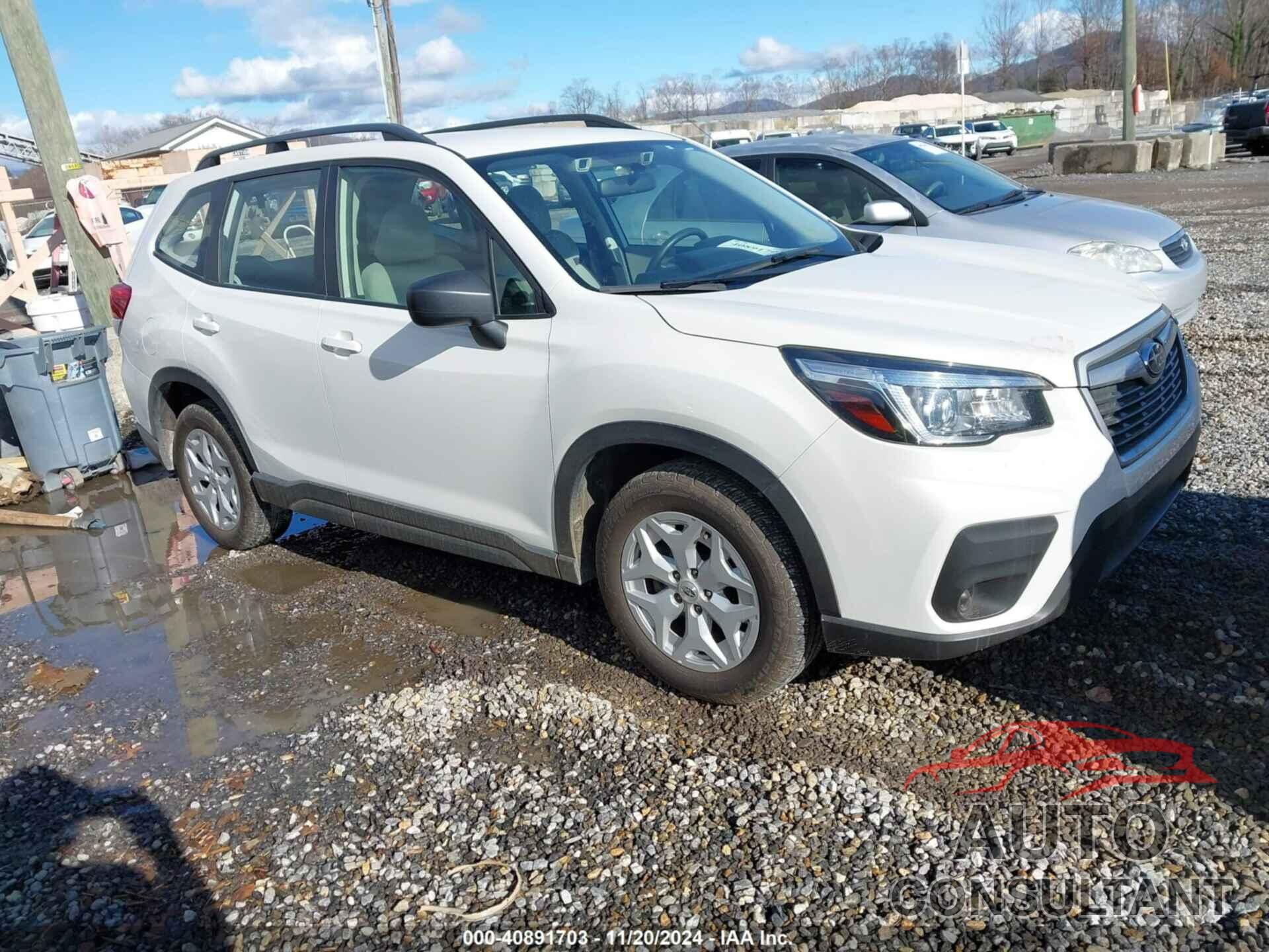 SUBARU FORESTER 2019 - JF2SKACC0KH449943