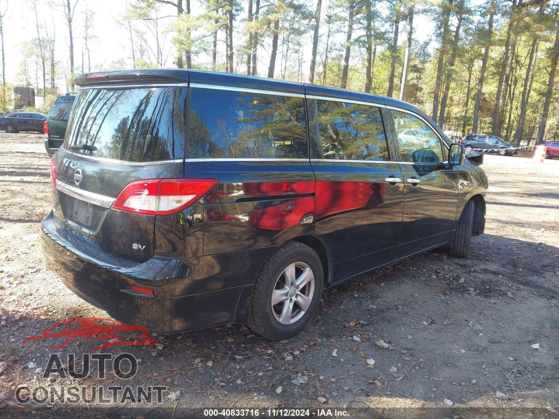 NISSAN QUEST 2014 - JN8AE2KP4E9102663