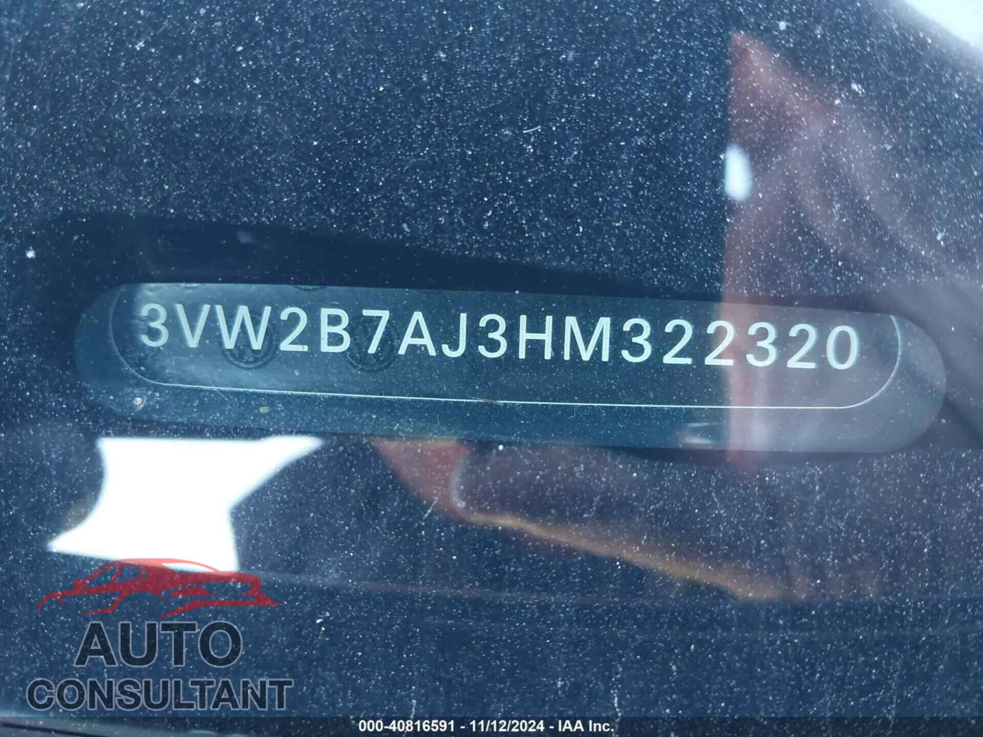 VOLKSWAGEN JETTA 2017 - 3VW2B7AJ3HM322320