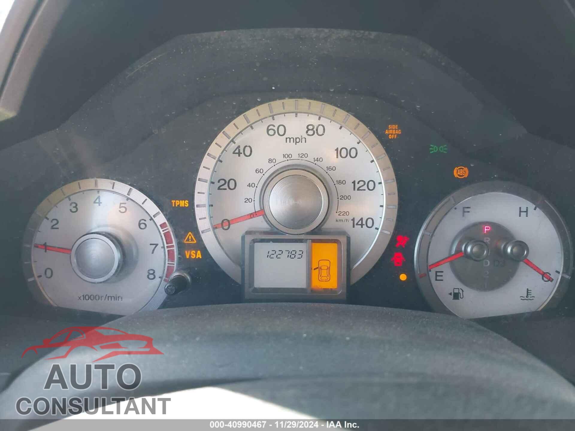 HONDA PILOT 2011 - 5FNYF3H29BB035889