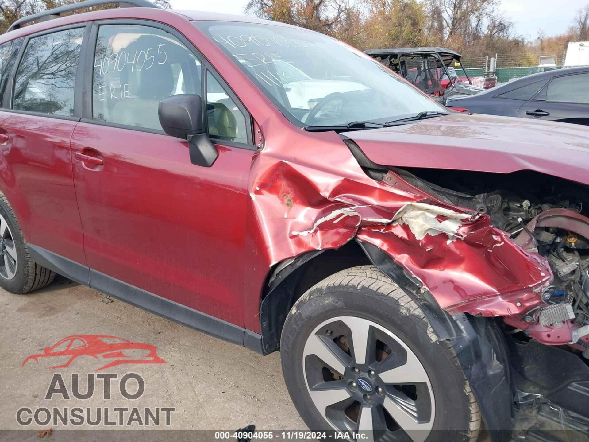SUBARU FORESTER 2017 - JF2SJABC6HH559781