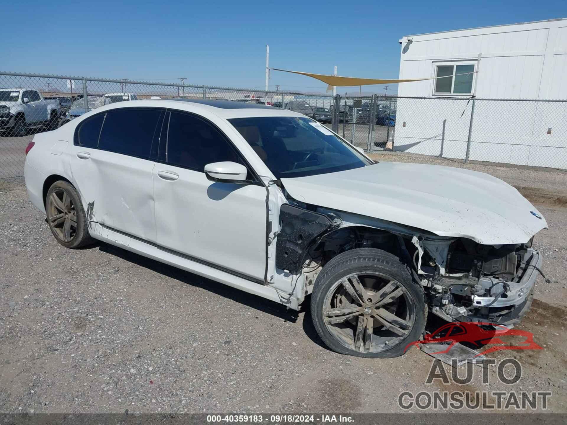 BMW 740I 2018 - WBA7E2C53JG742918