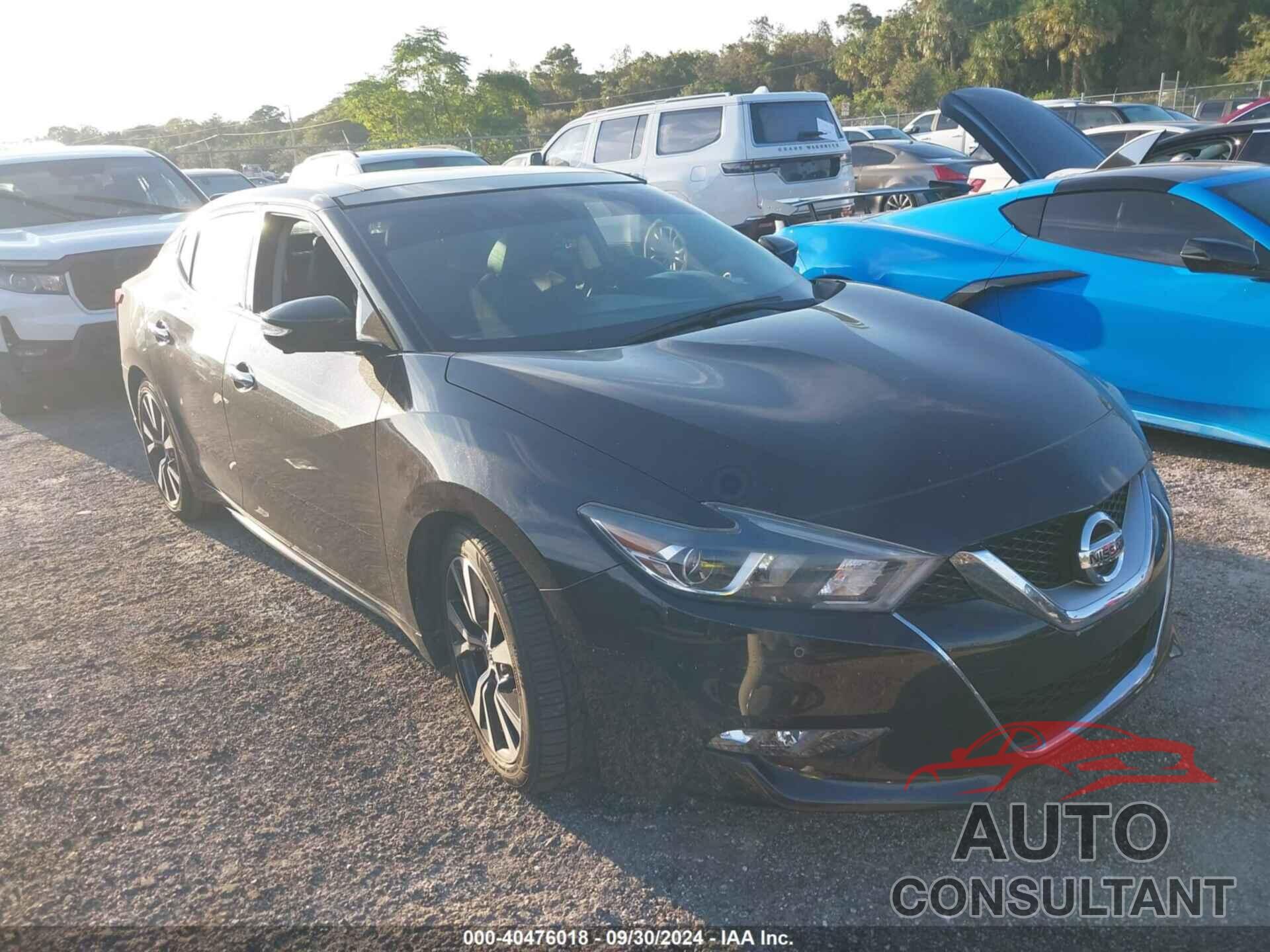 NISSAN MAXIMA 2017 - 1N4AA6AP3HC406564