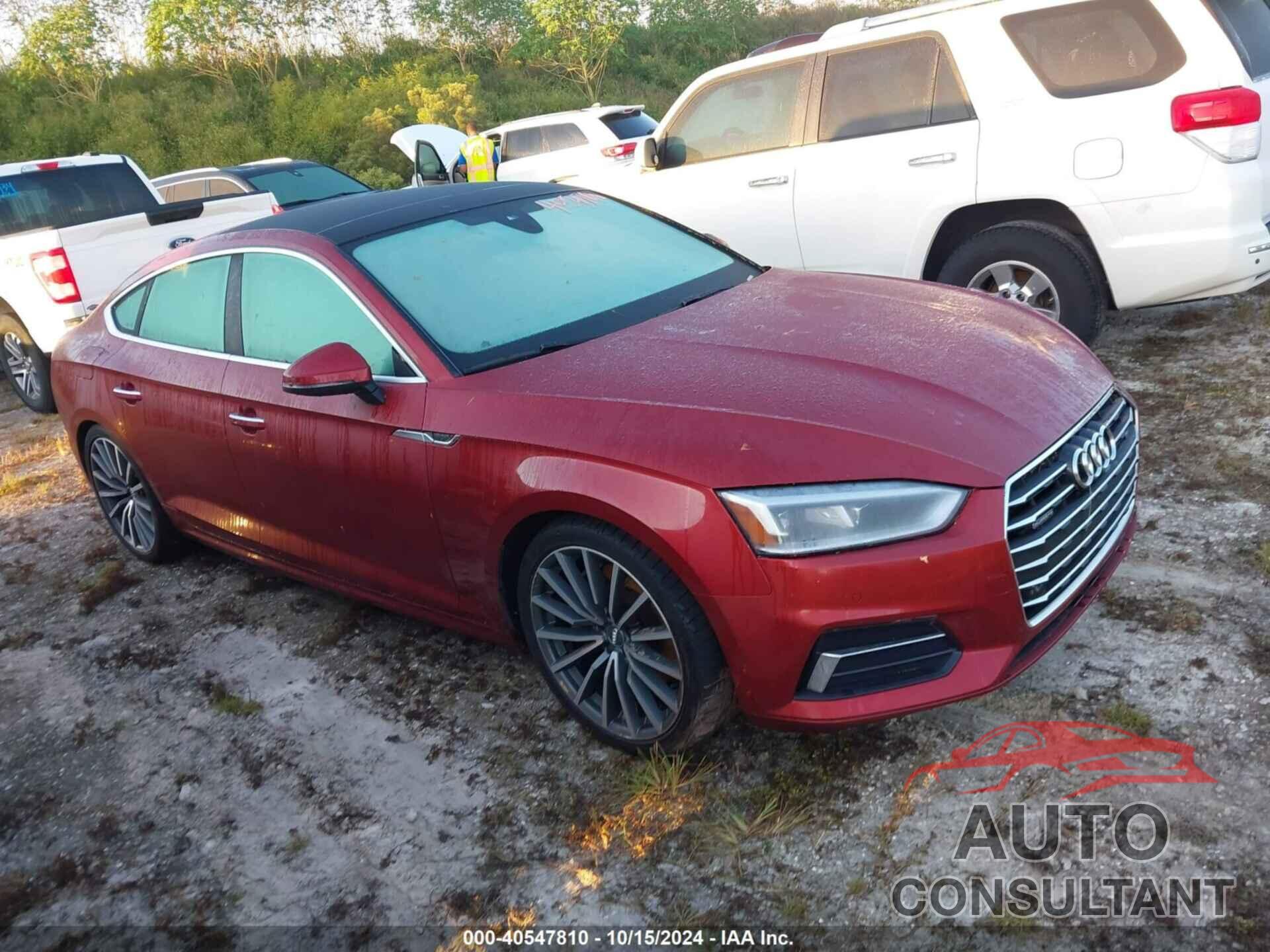 AUDI A5 2018 - WAUBNCF50JA074574