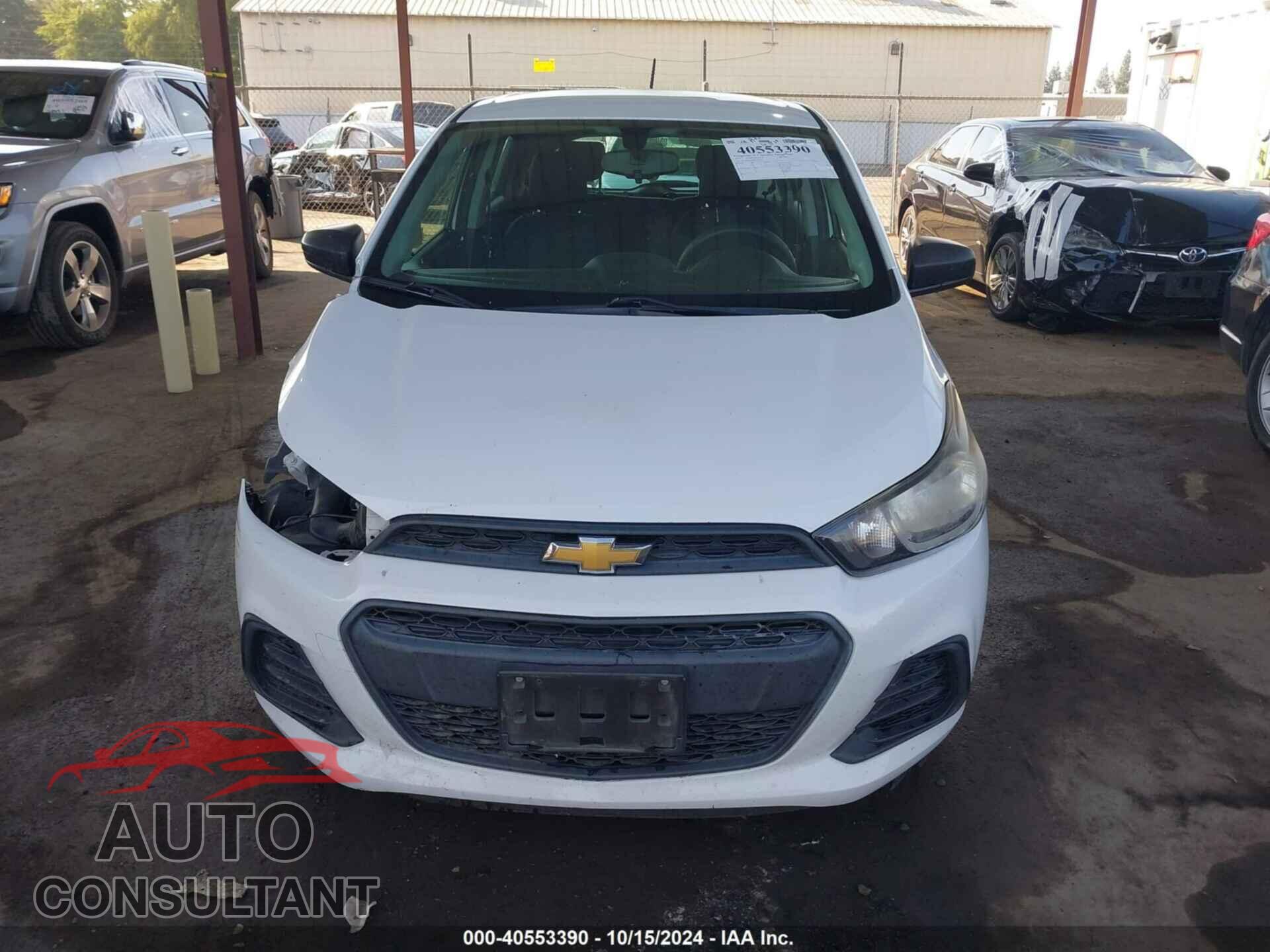CHEVROLET SPARK 2017 - KL8CB6SA9HC824131