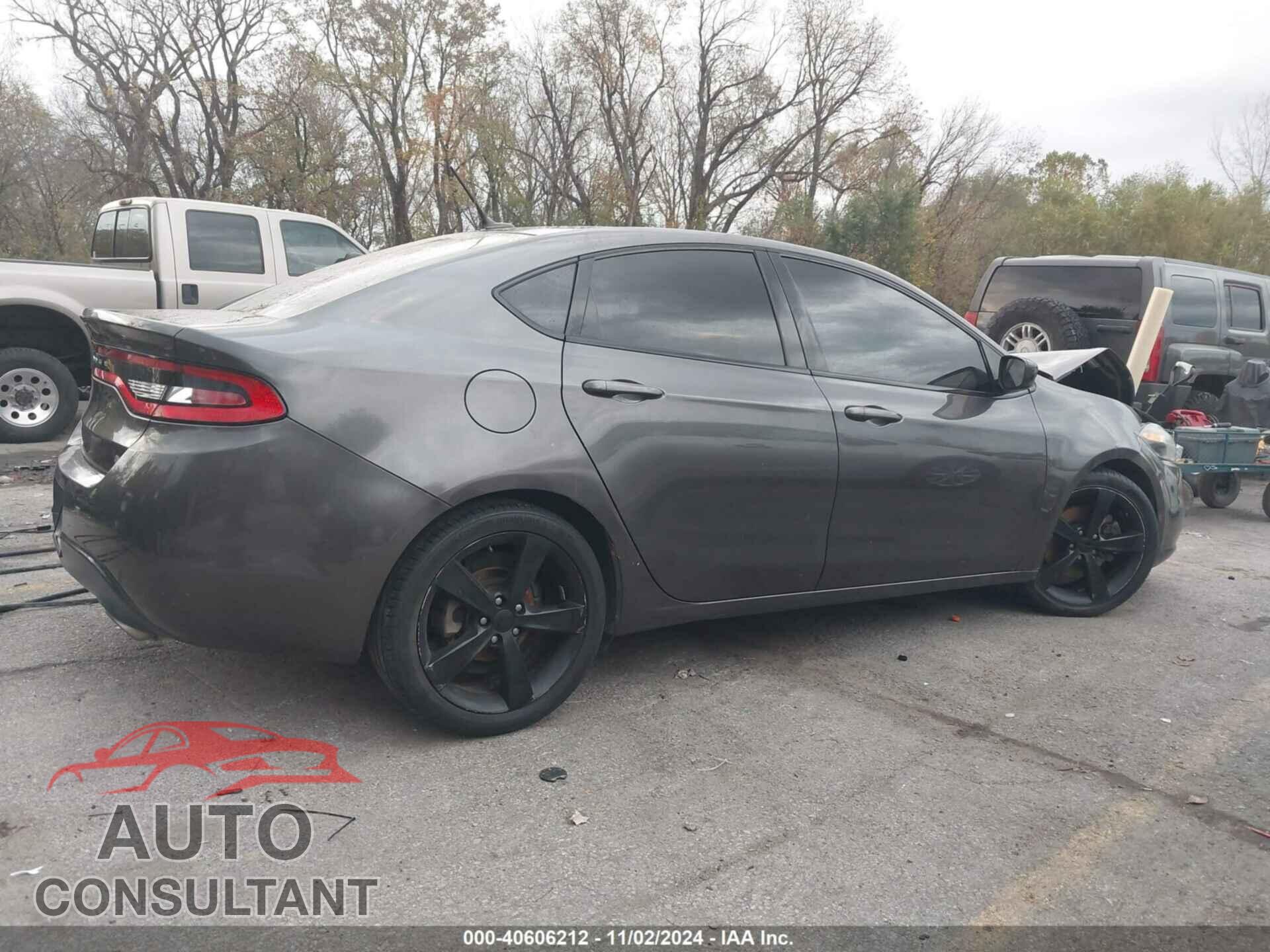 DODGE DART 2016 - 1C3CDFBB7GD531416
