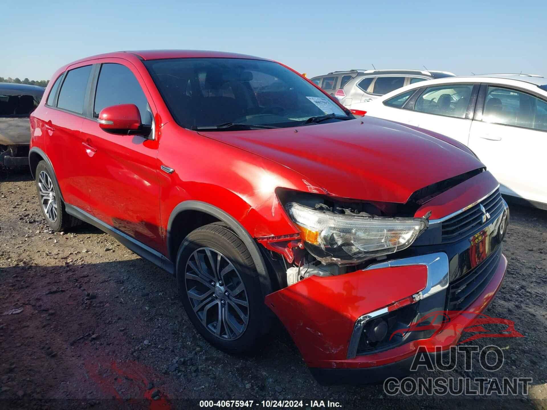 MITSUBISHI OUTLANDER SPORT 2017 - JA4AP3AU0HZ012167