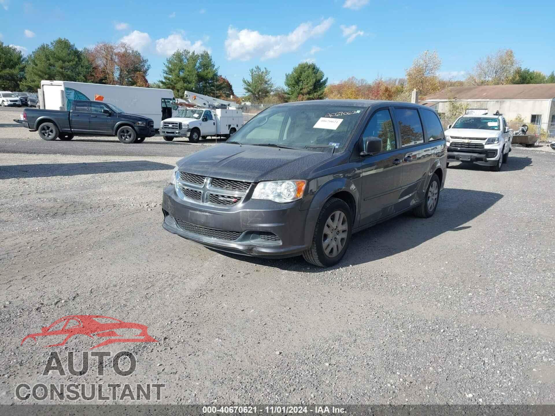 DODGE GRAND CARAVAN 2017 - 2C4RDGBG6HR558595