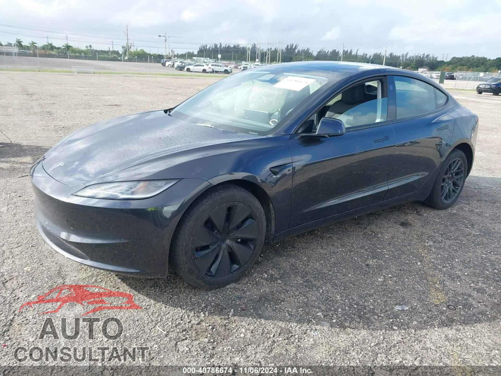 TESLA MODEL 3 2024 - 5YJ3E1EA6RF756503