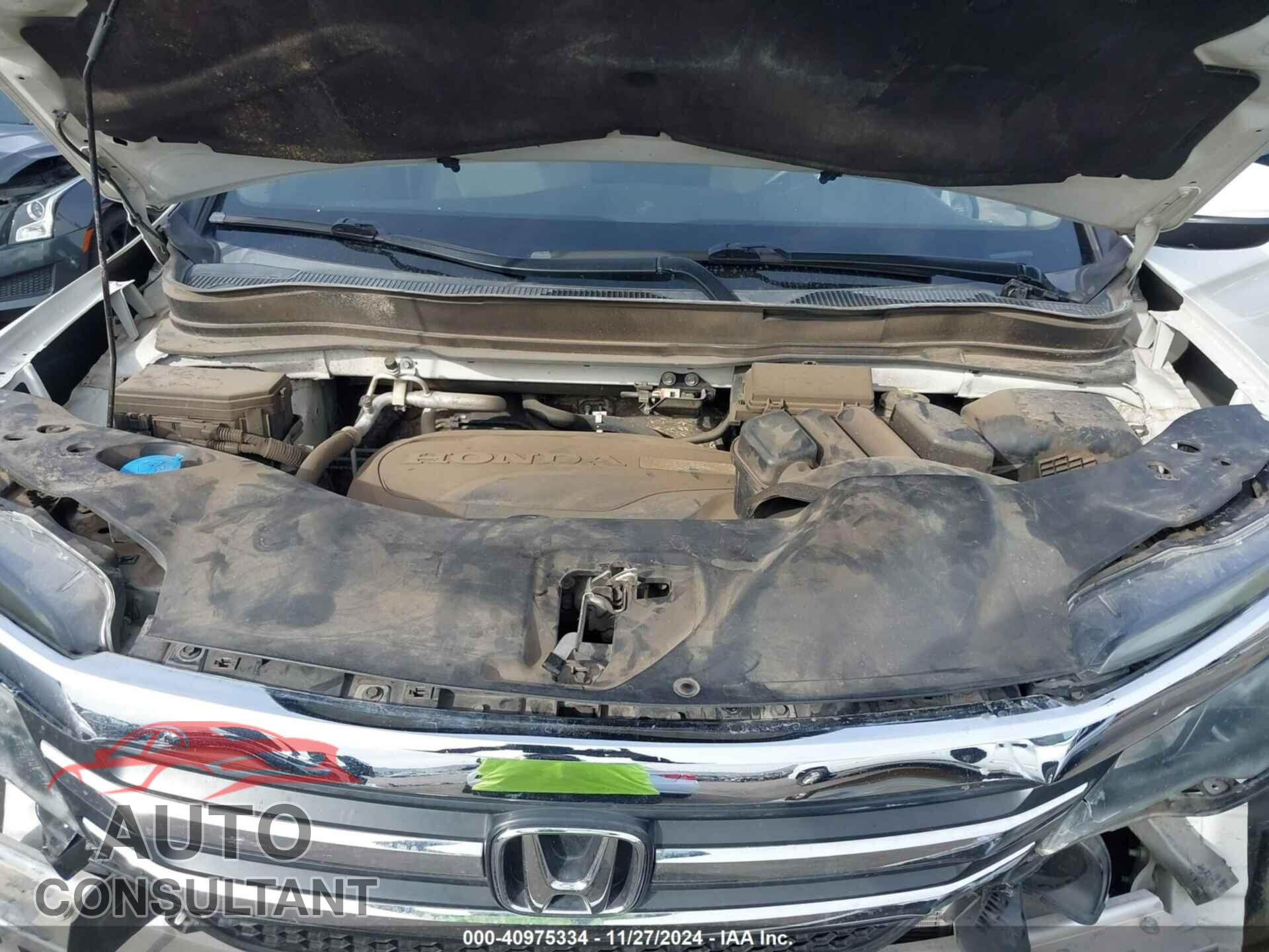 HONDA PILOT 2017 - 5FNYF5H33HB006594