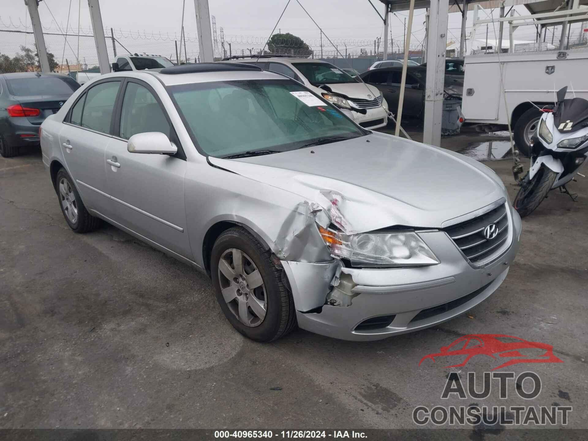 HYUNDAI SONATA 2009 - 5NPET46F19H430264