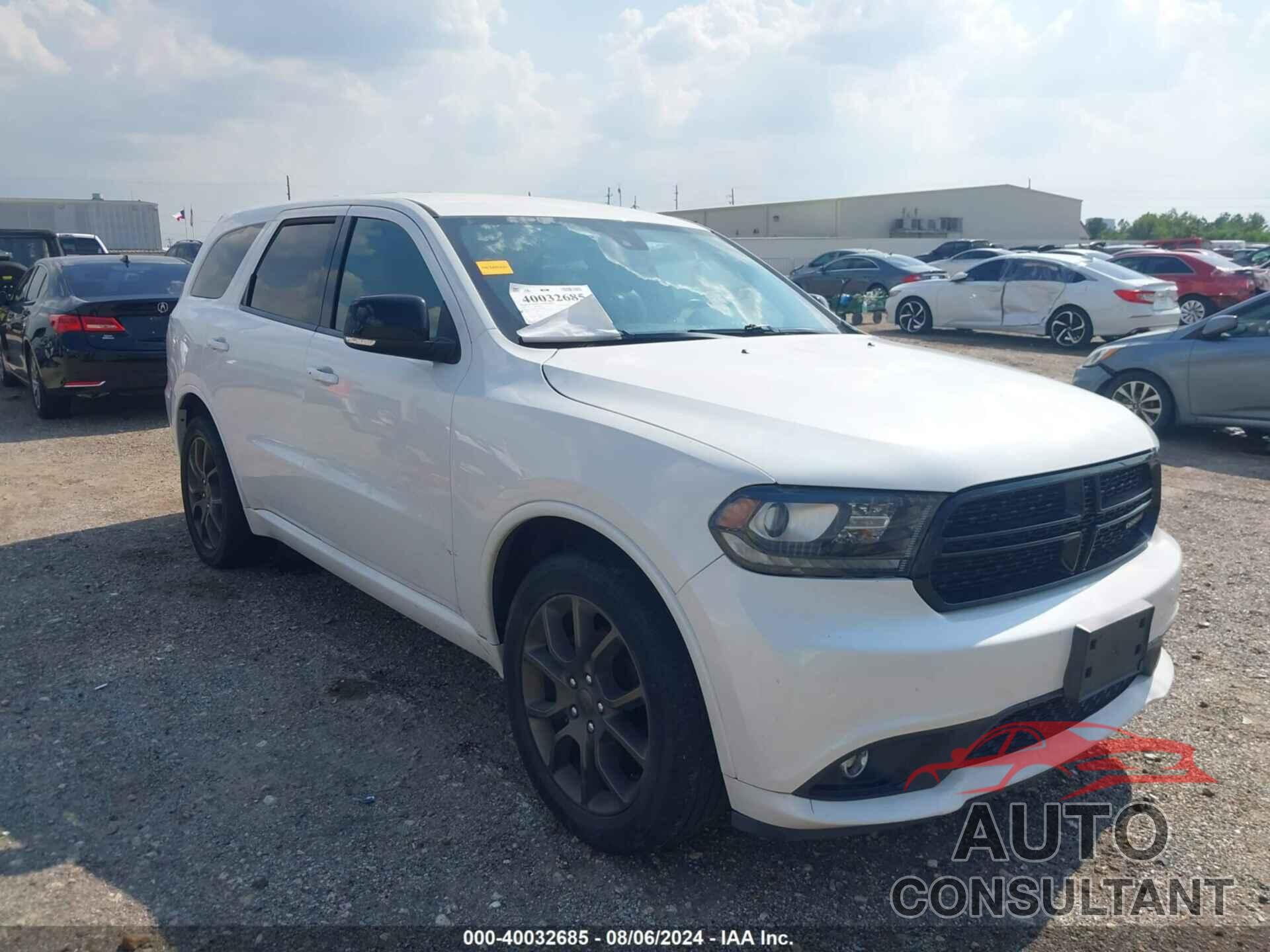 DODGE DURANGO 2017 - 1C4RDHDG3HC732747