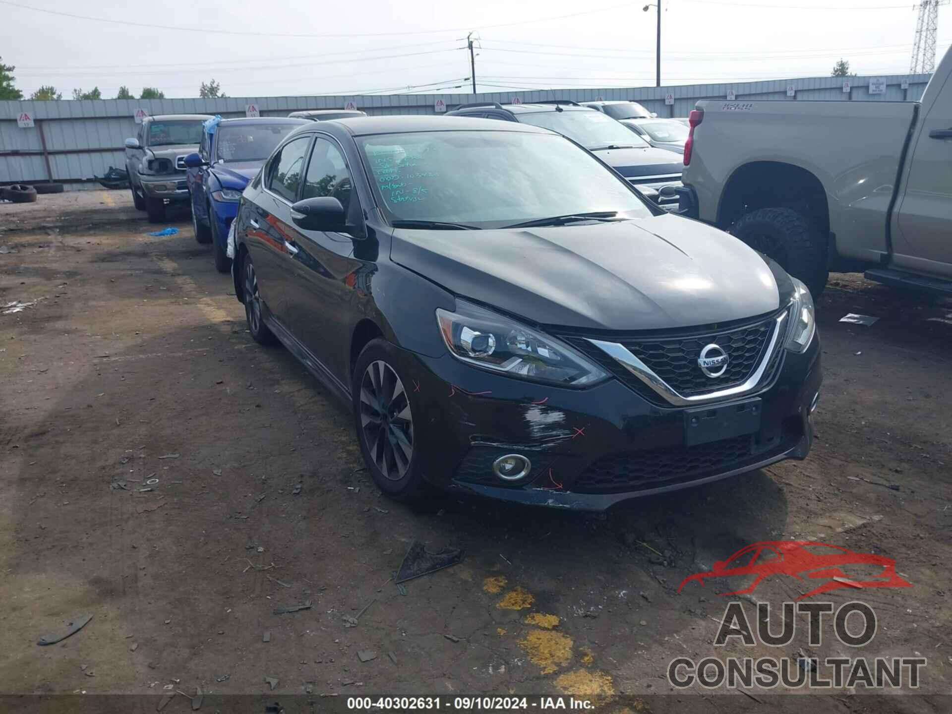 NISSAN SENTRA 2019 - 3N1AB7AP0KY383016