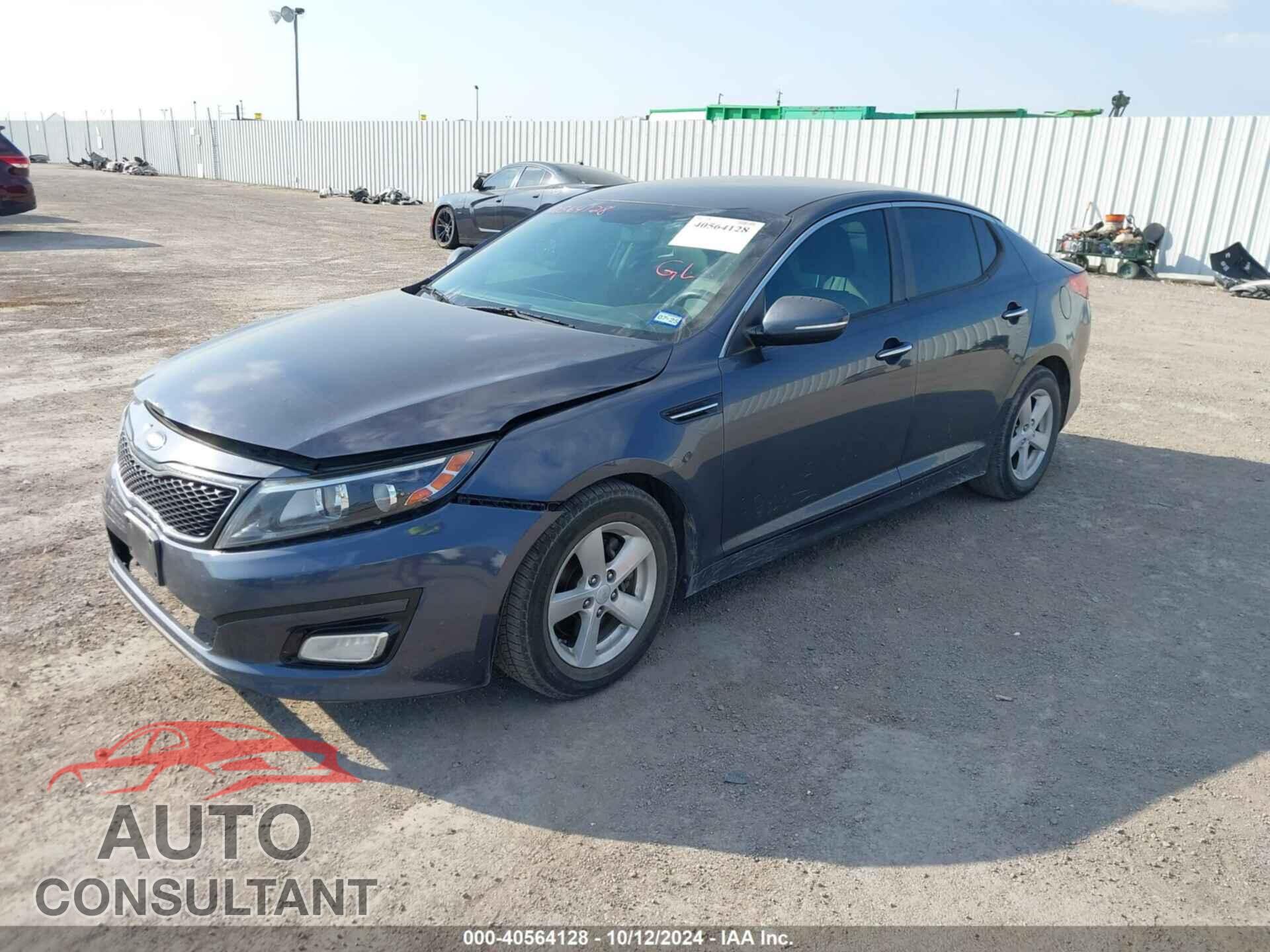 KIA OPTIMA 2015 - KNAGM4A76F5584774