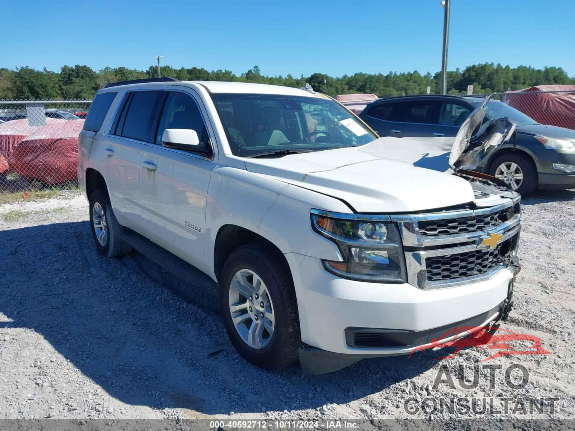 CHEVROLET TAHOE 2020 - 1GNSCBKC3LR212630