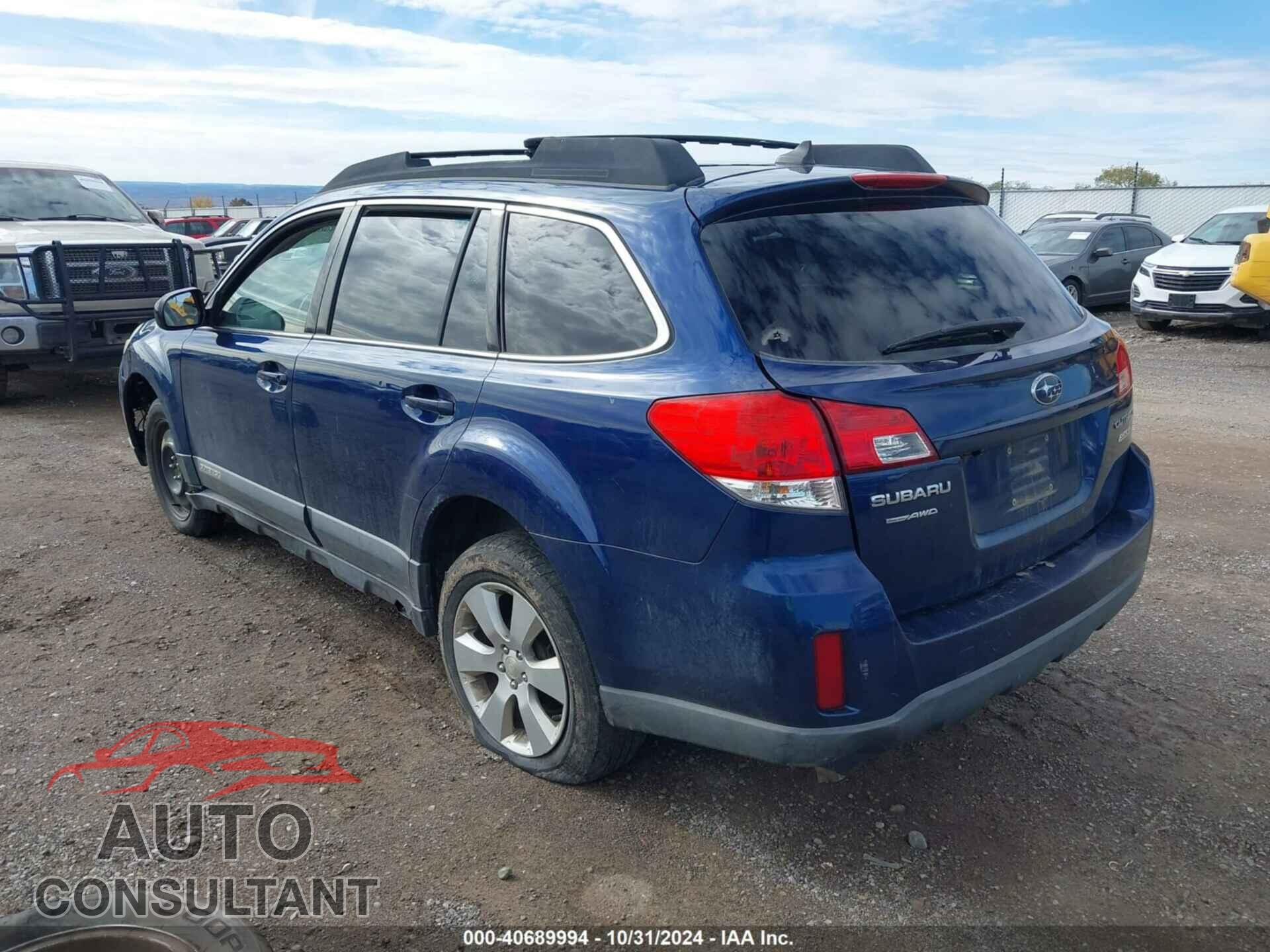 SUBARU OUTBACK 2011 - 4S4BRBLC3B3349800