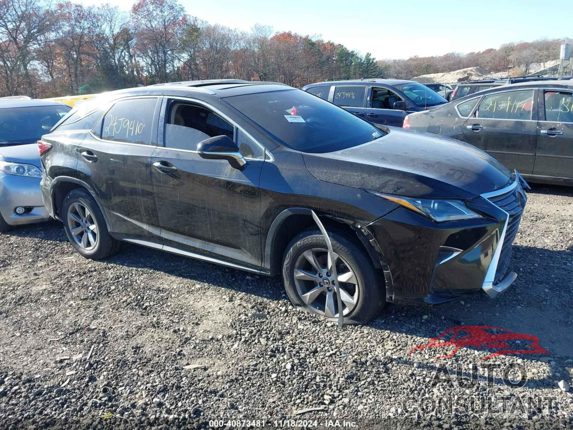 LEXUS RX 350 2019 - 2T2BZMCAXKC190288