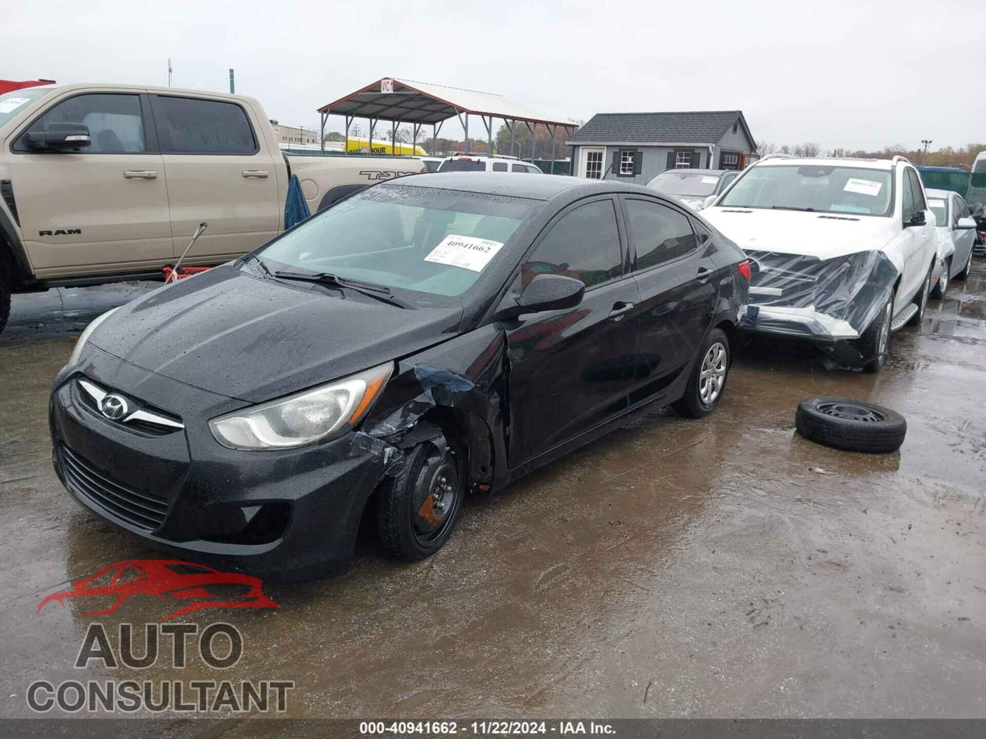 HYUNDAI ACCENT 2013 - KMHCT4AE7DU577494