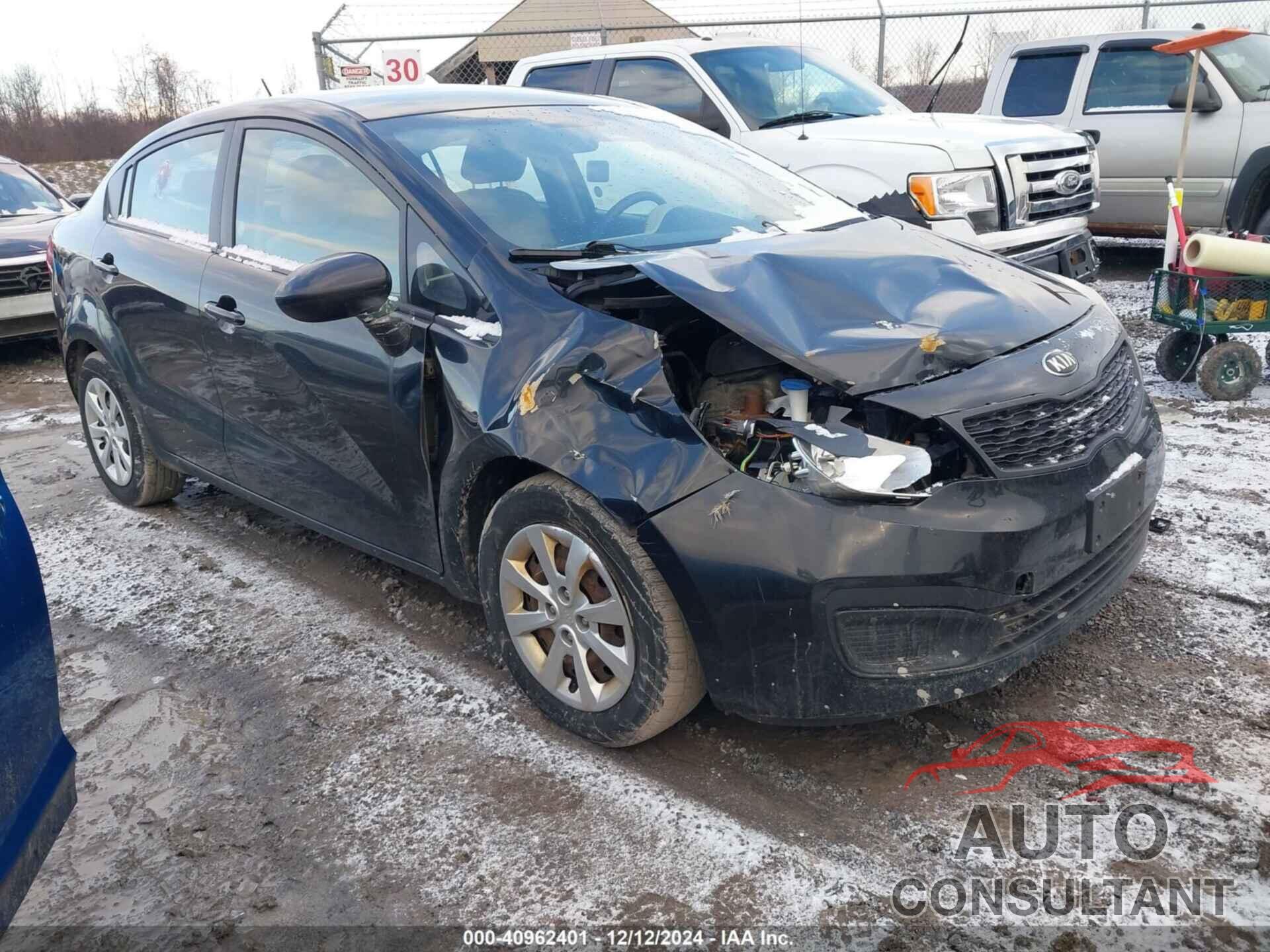 KIA RIO 2013 - KNADM4A30D6240400