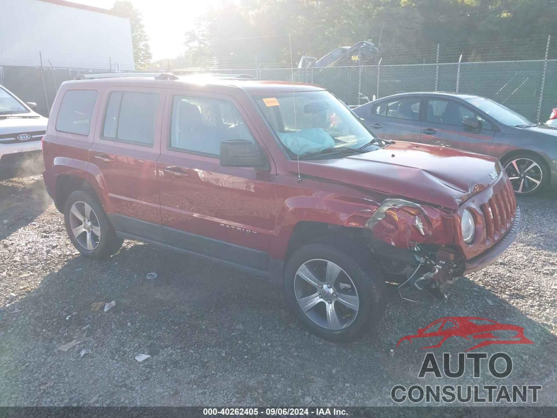 JEEP PATRIOT 2016 - 1C4NJRFBXGD511864
