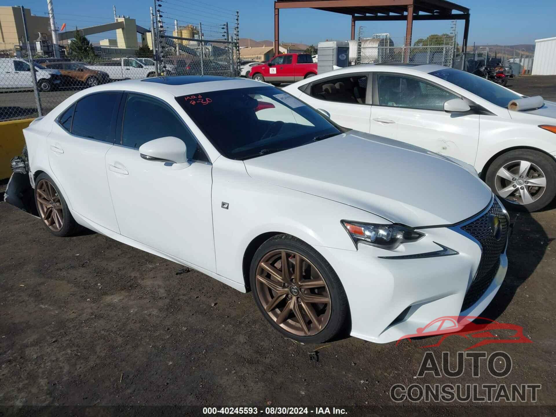 LEXUS IS 200T 2016 - JTHBA1D23G5036798