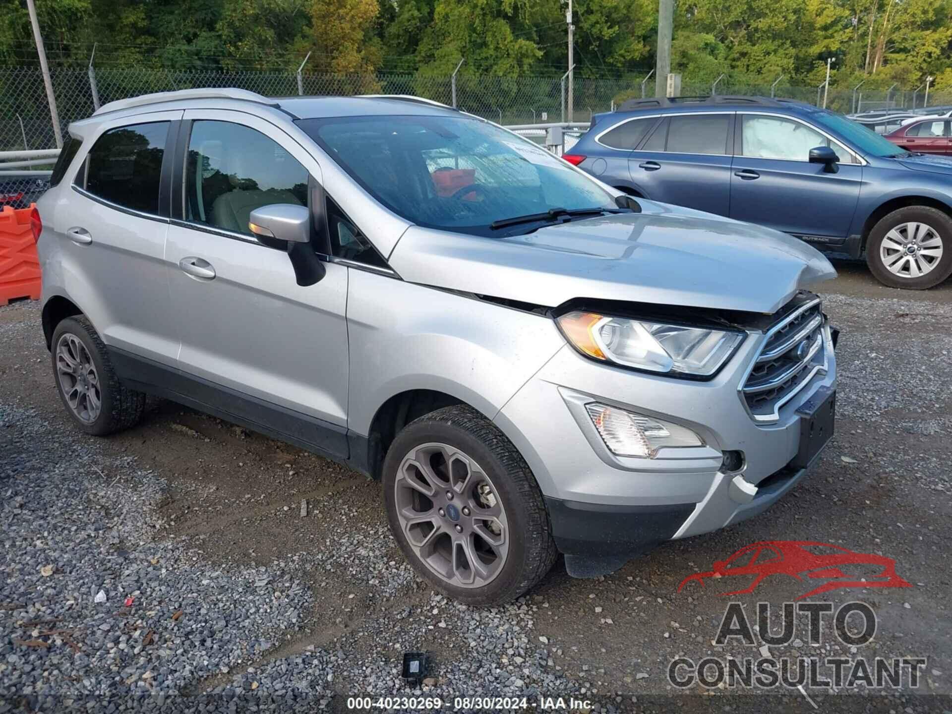 FORD ECOSPORT 2021 - MAJ6S3KL8MC403103