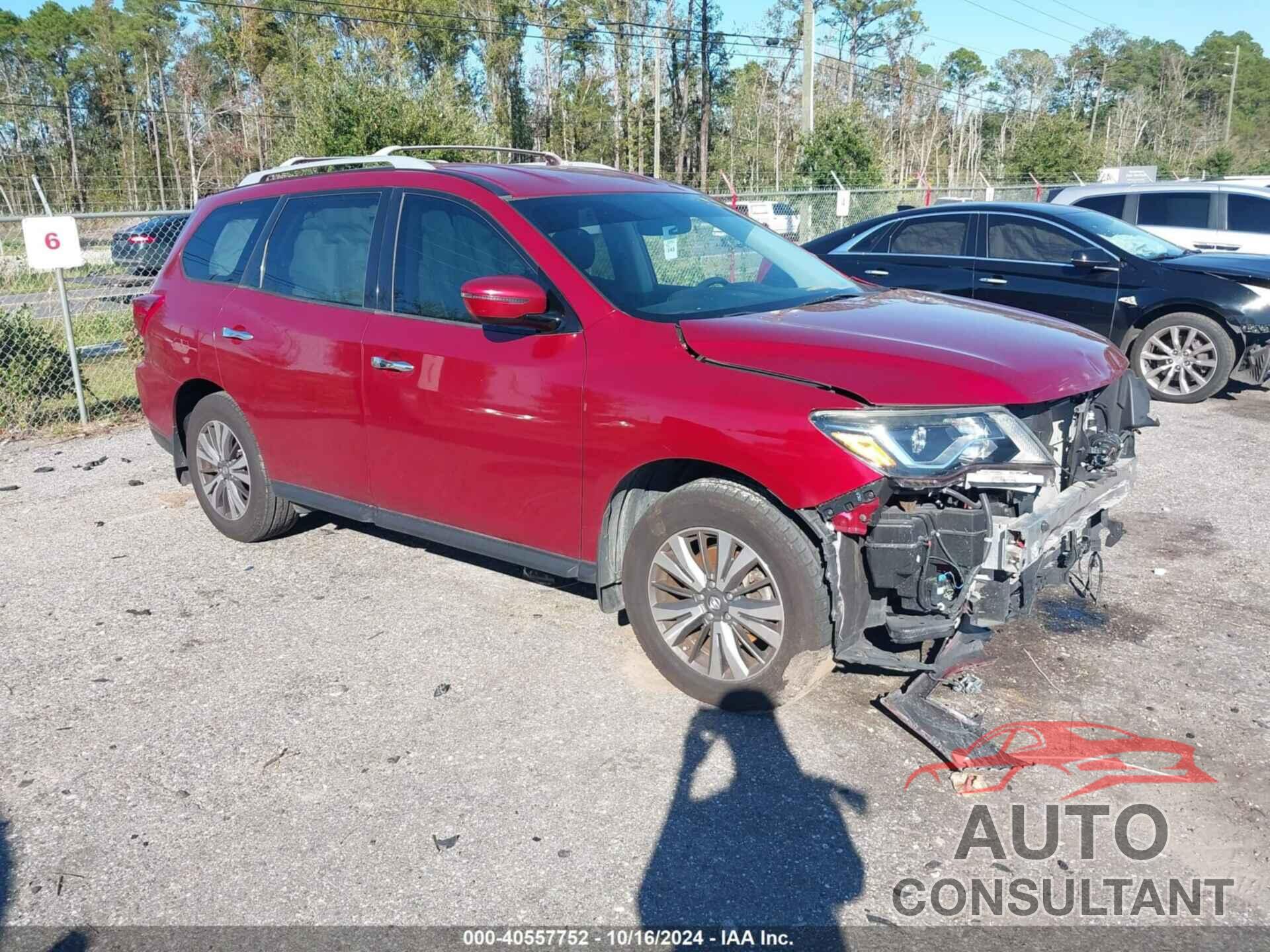 NISSAN PATHFINDER 2017 - 5N1DR2MN5HC628568