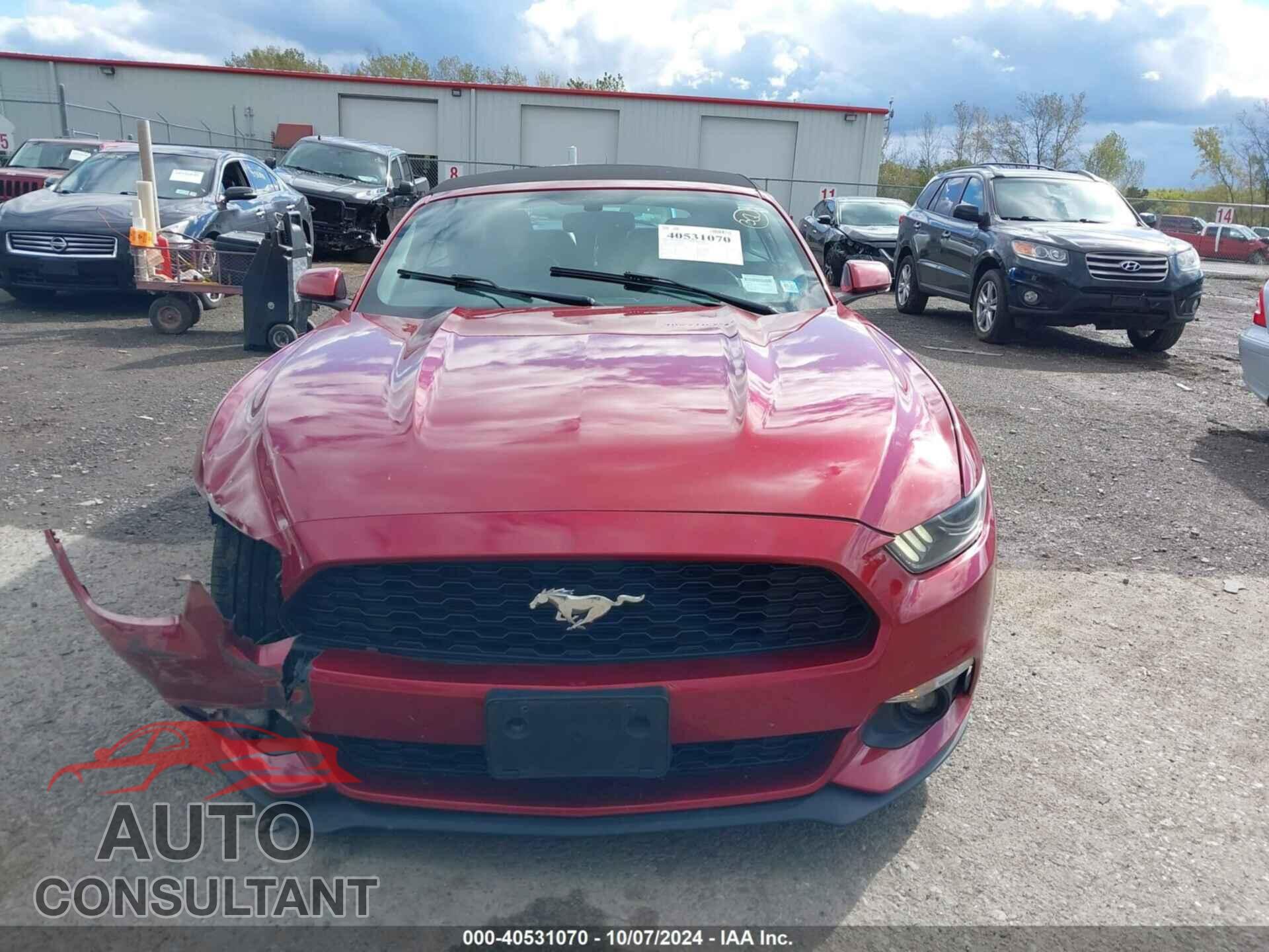 FORD MUSTANG 2016 - 1FATP8UH9G5298655
