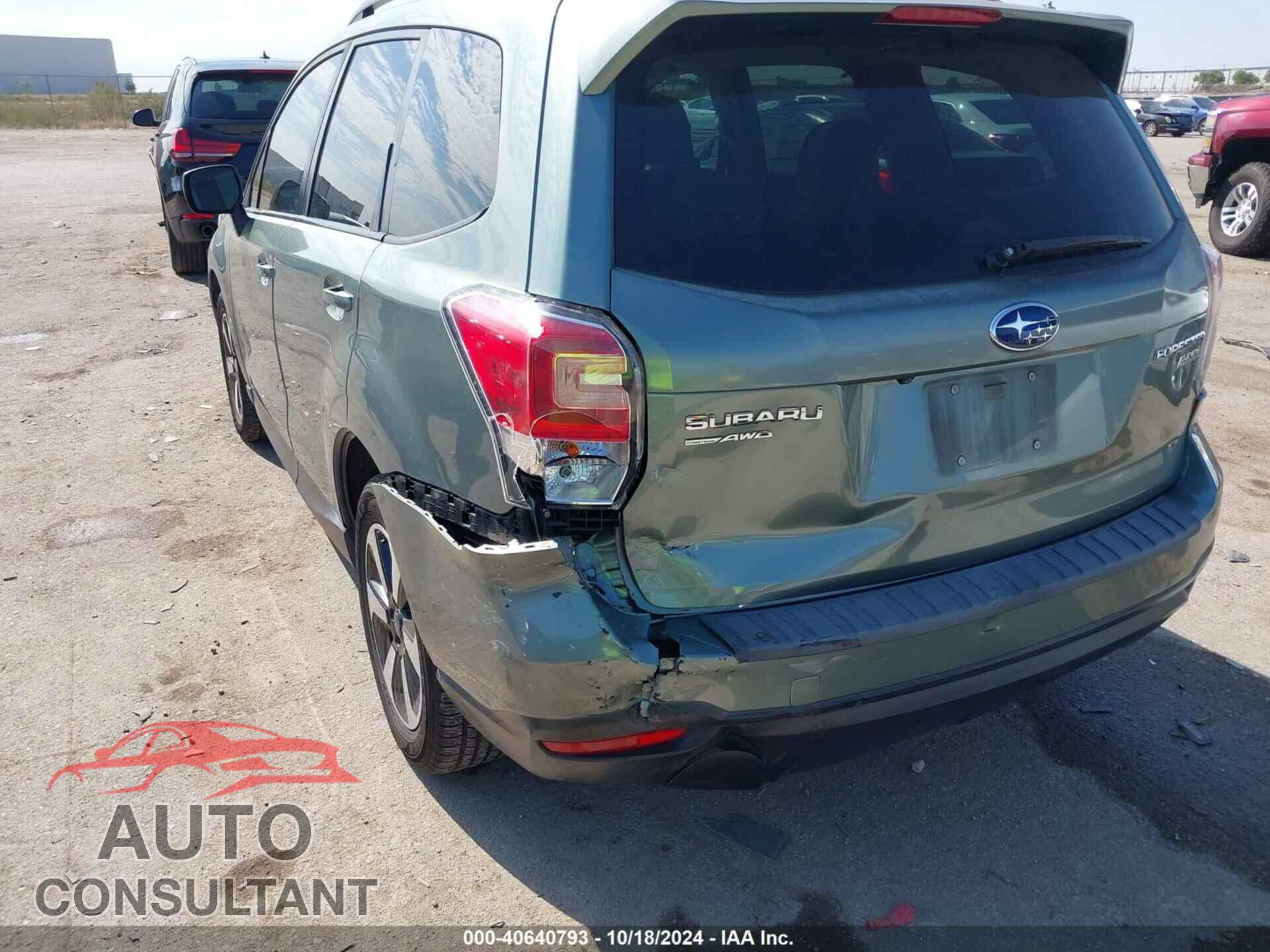 SUBARU FORESTER 2017 - JF2SJAGC0HH586290