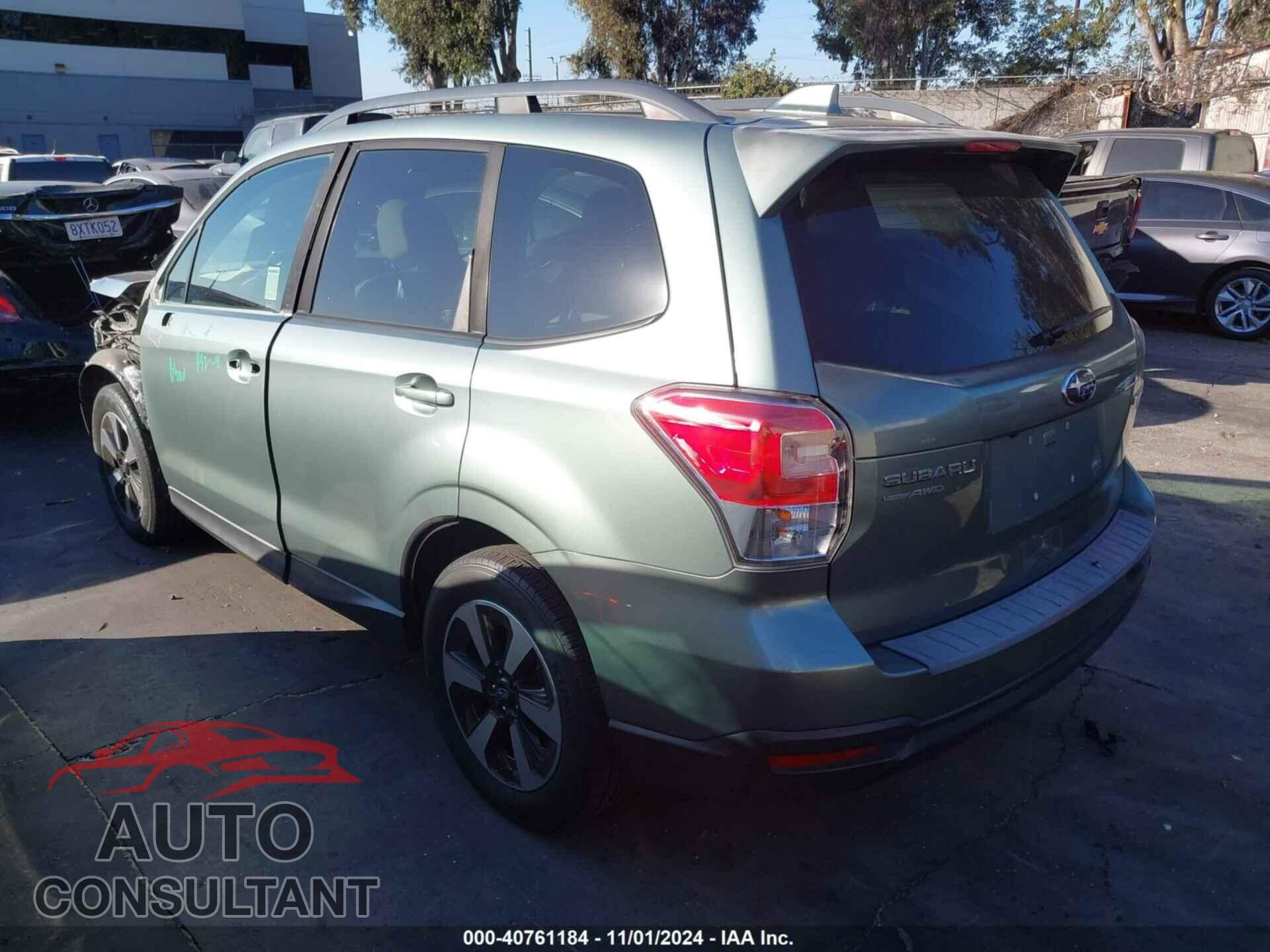 SUBARU FORESTER 2017 - JF2SJAEC5HH461143