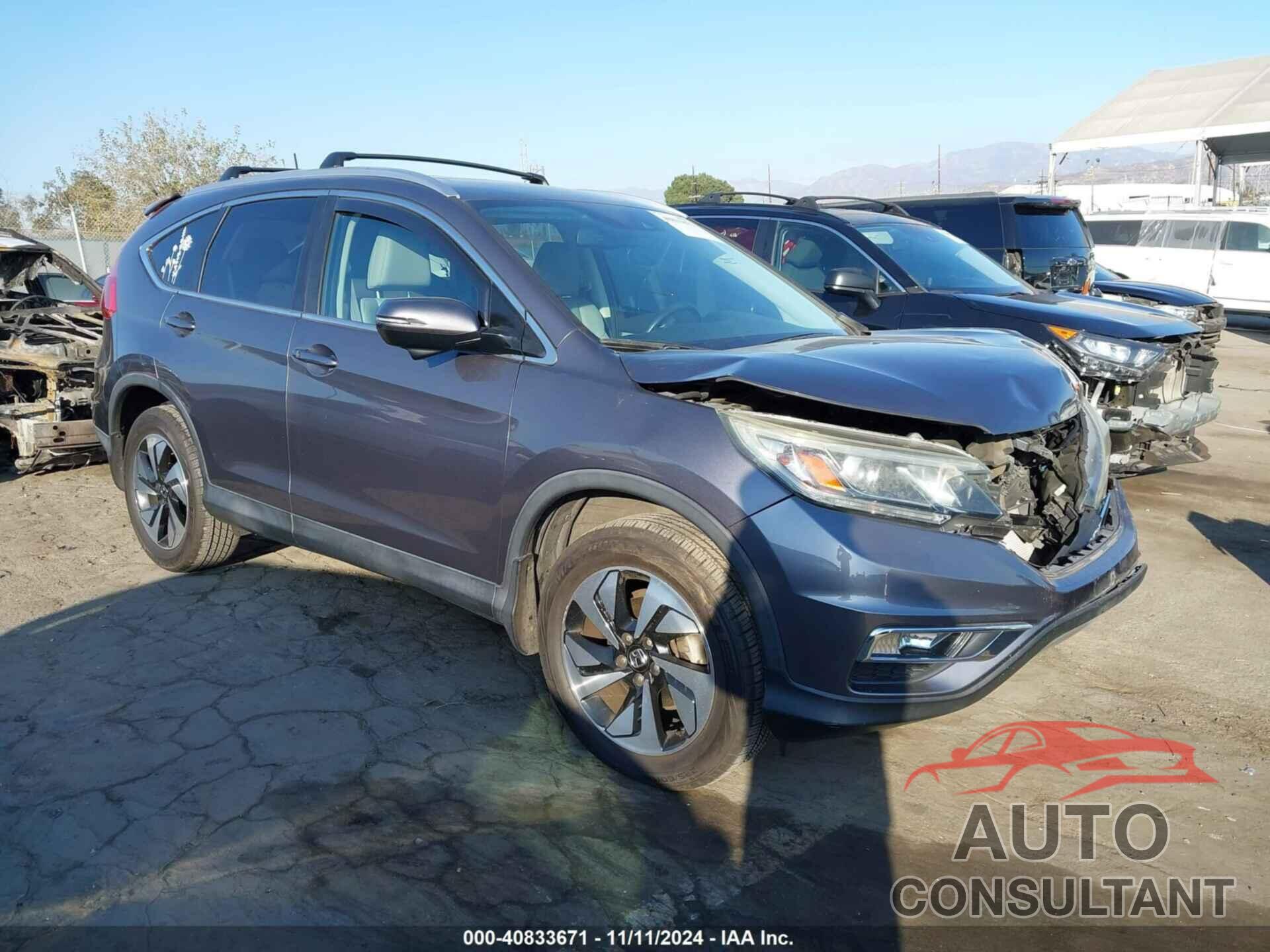 HONDA CR-V 2015 - 5J6RM3H9XFL020791