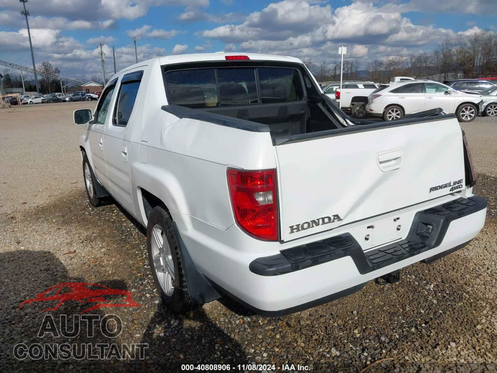 HONDA RIDGELINE 2011 - 5FPYK1F58BB451601