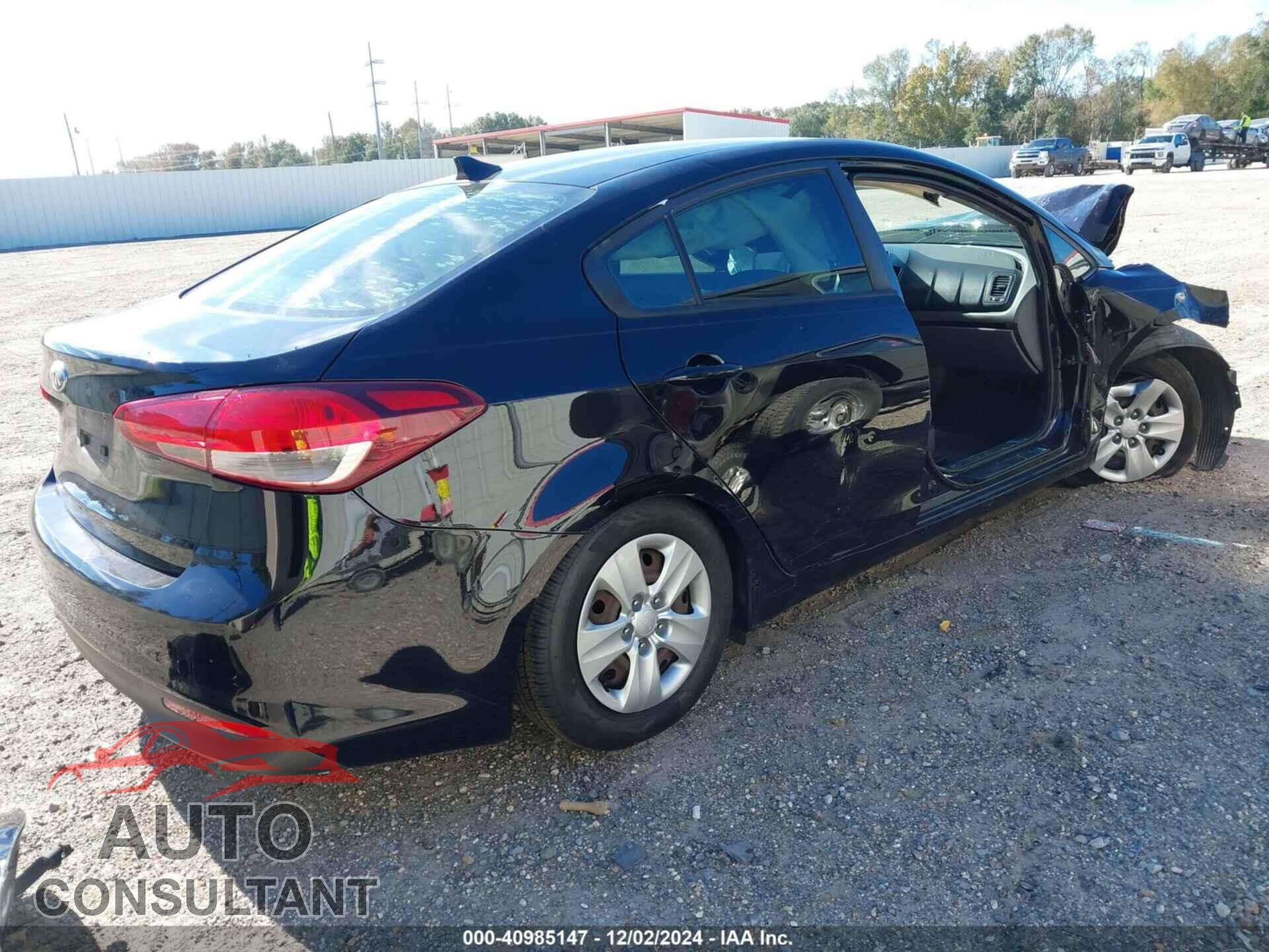 KIA FORTE 2017 - 3KPFK4A70HE022896