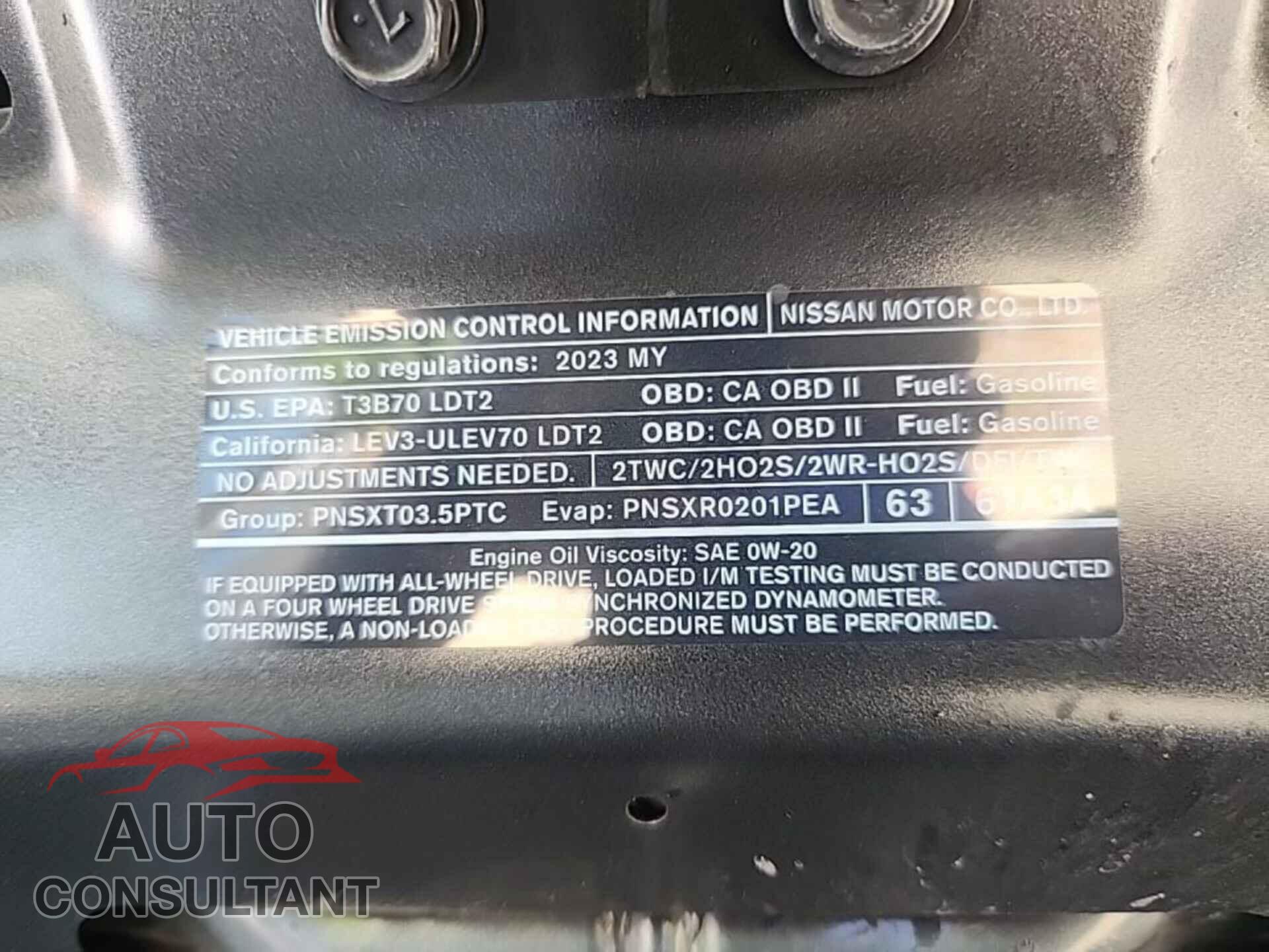 NISSAN PATHFINDER 2023 - 5N1DR3CD3PC213939