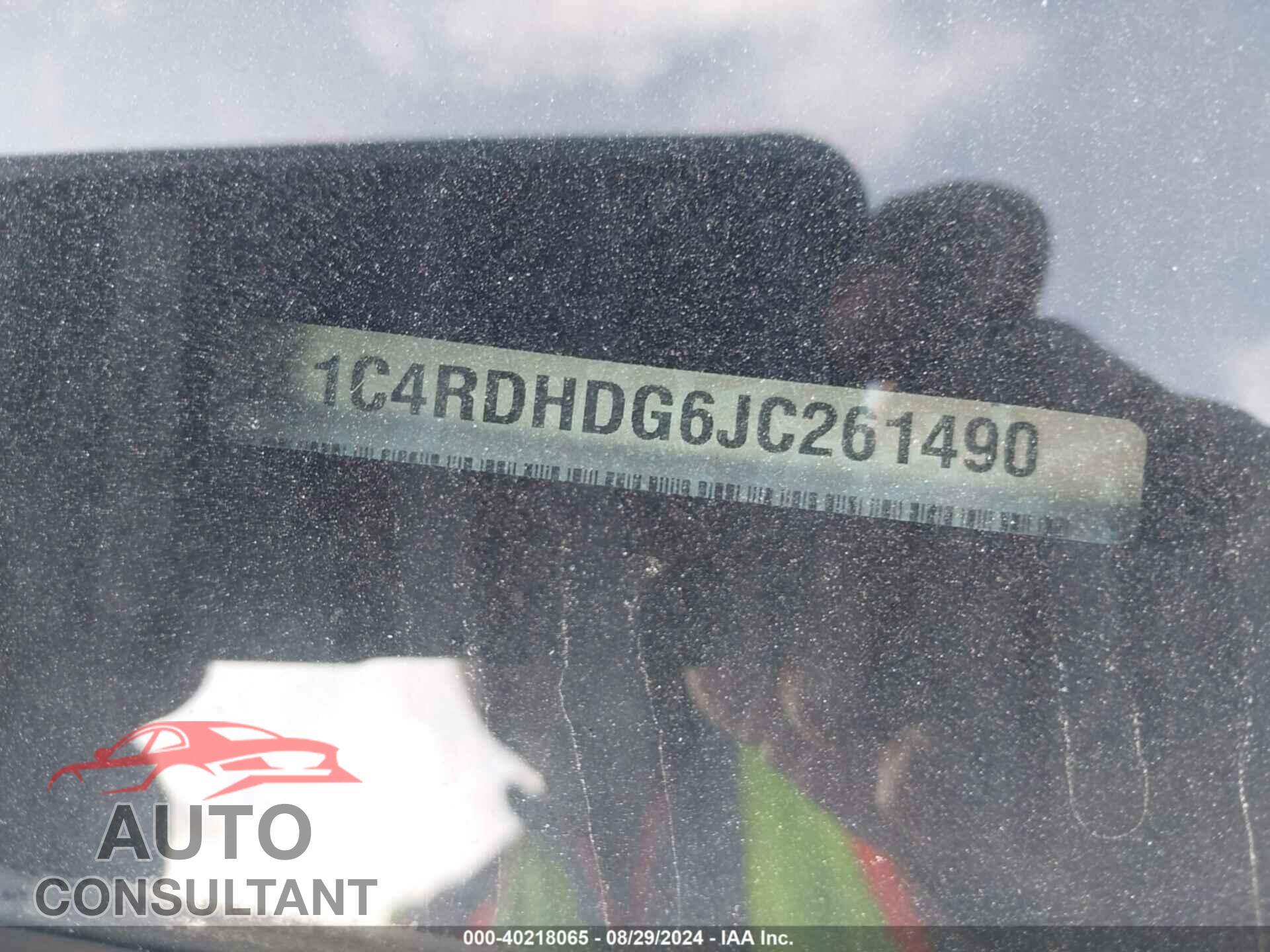 DODGE DURANGO 2018 - 1C4RDHDG6JC261490