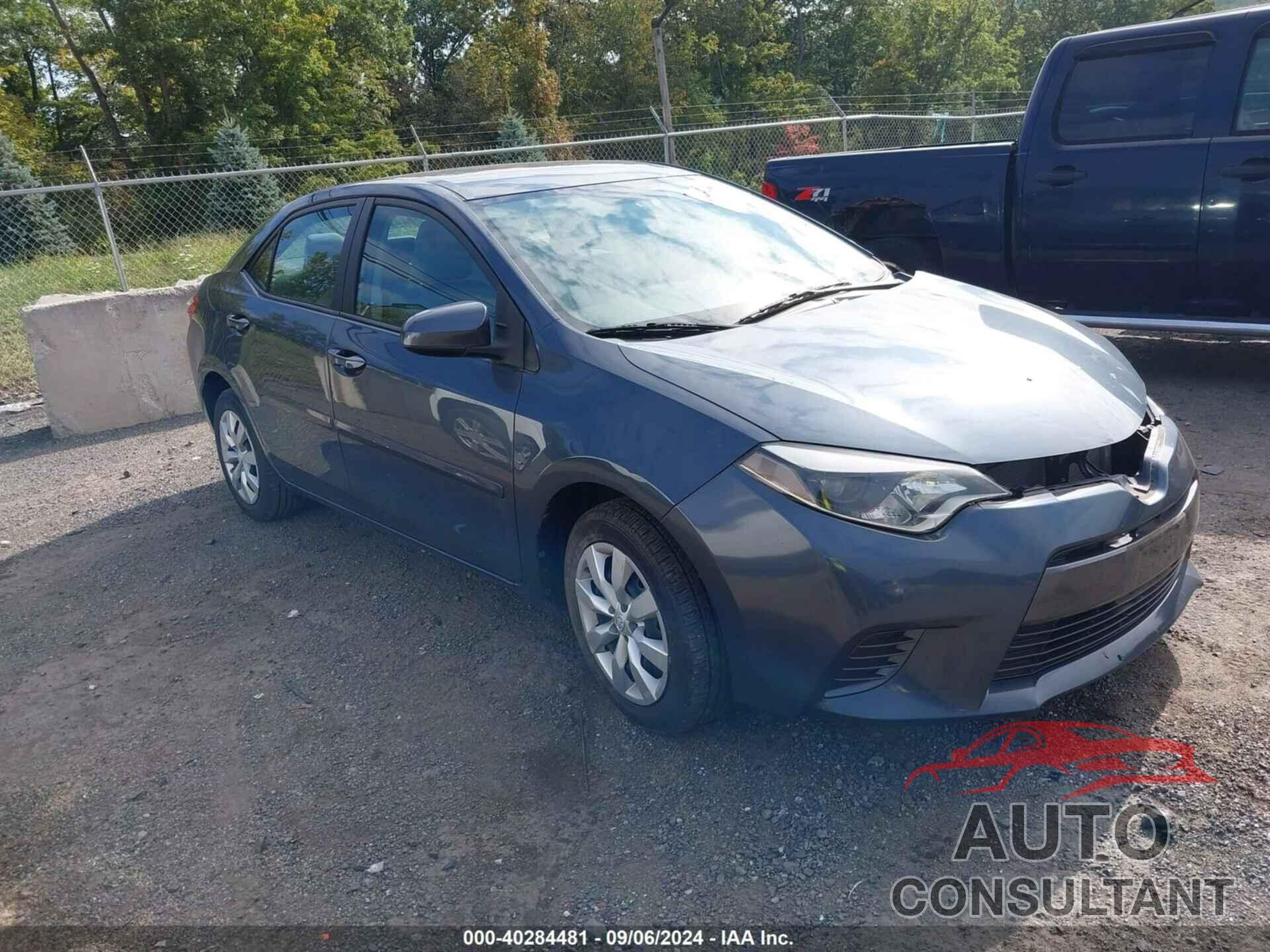 TOYOTA COROLLA 2016 - 2T1BURHE5GC590729