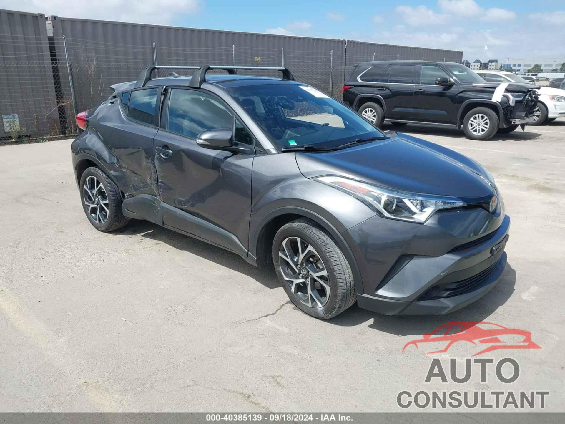 TOYOTA C-HR 2018 - NMTKHMBX1JR043147