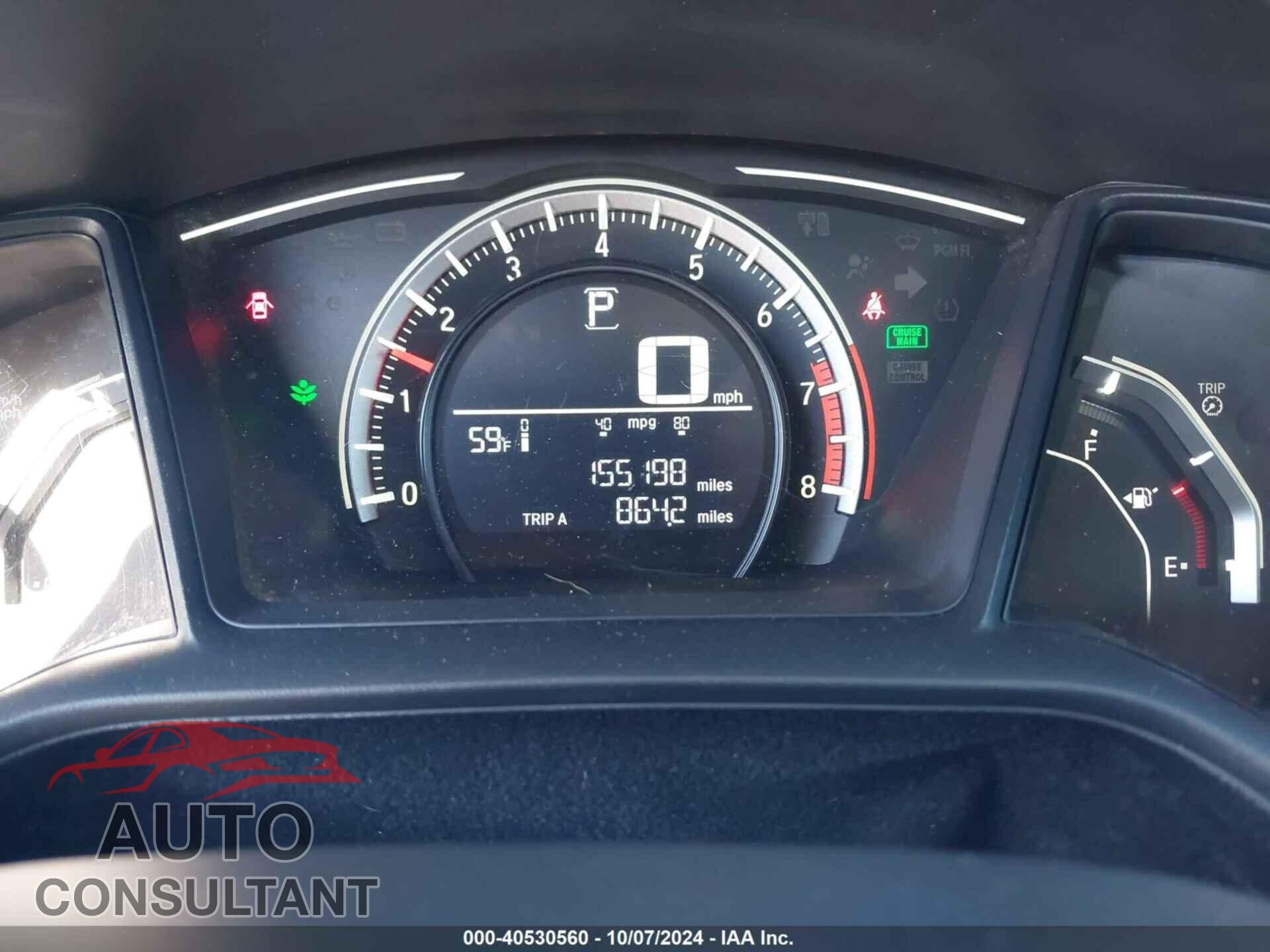 HONDA CIVIC 2017 - 2HGFC2F52HH503571