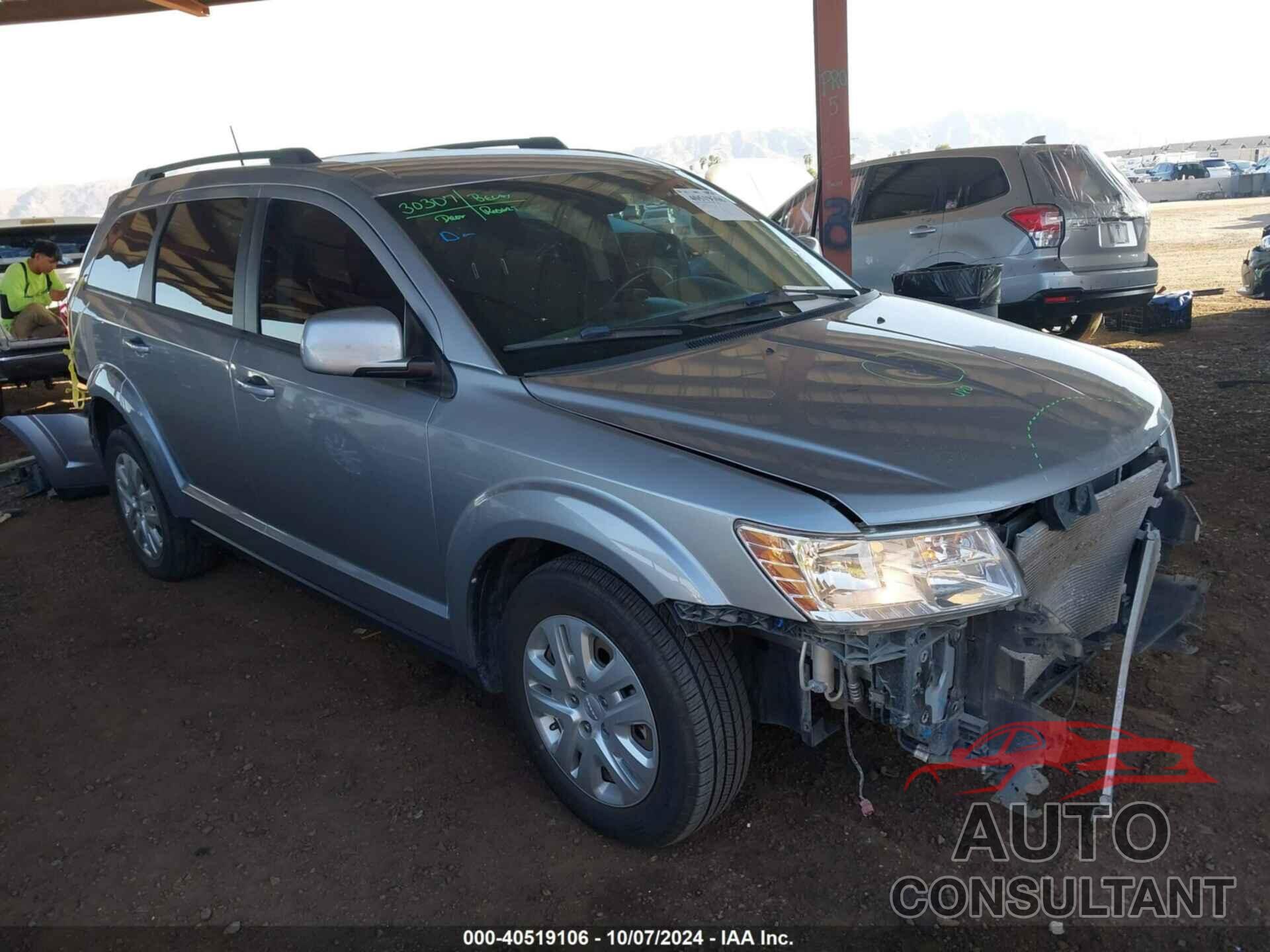 DODGE JOURNEY 2019 - 3C4PDCBB7KT873933