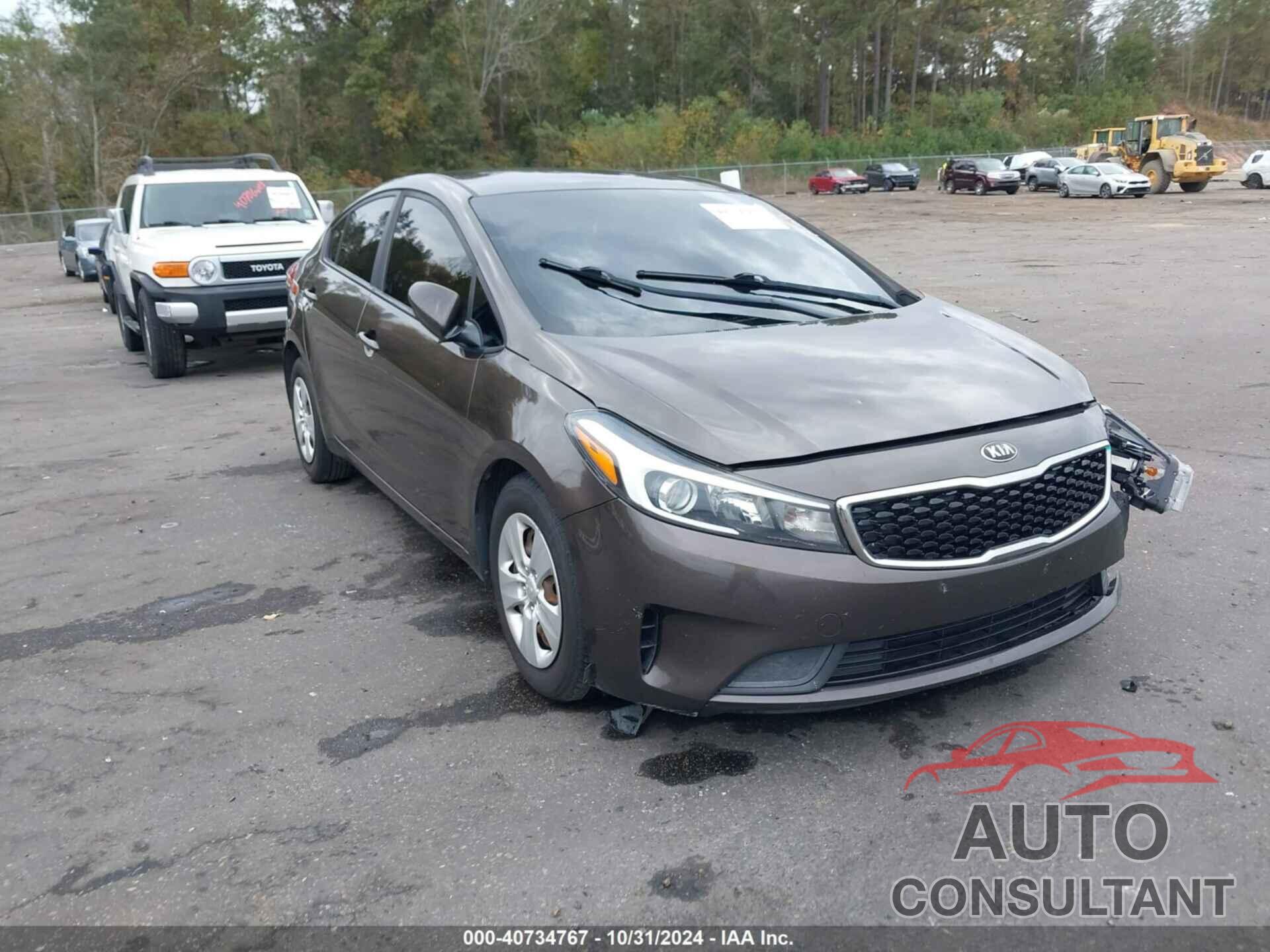KIA FORTE 2017 - 3KPFK4A74HE151255