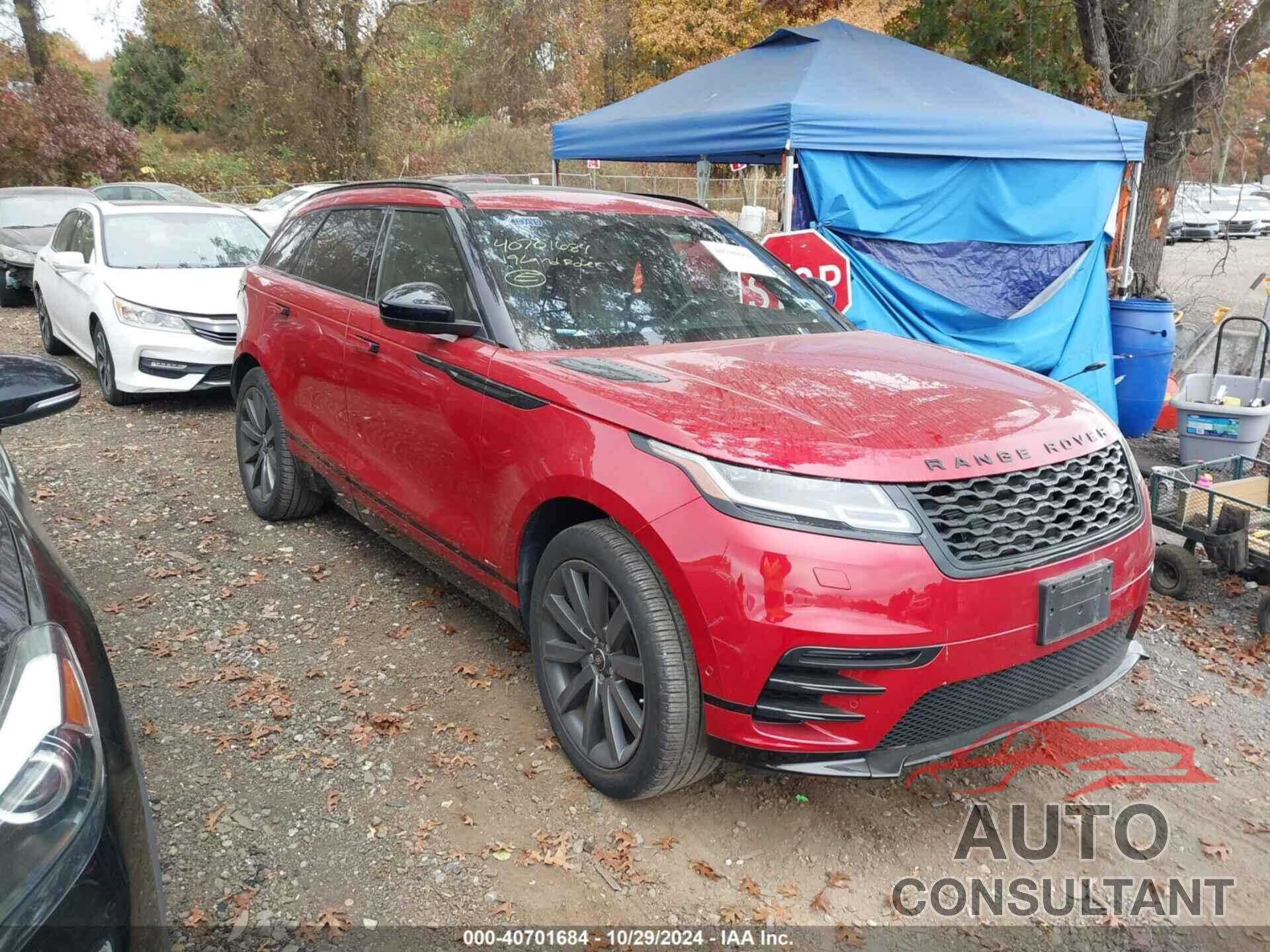 LAND ROVER RANGE ROVER VELAR 2019 - SALYL2EX7KA797283