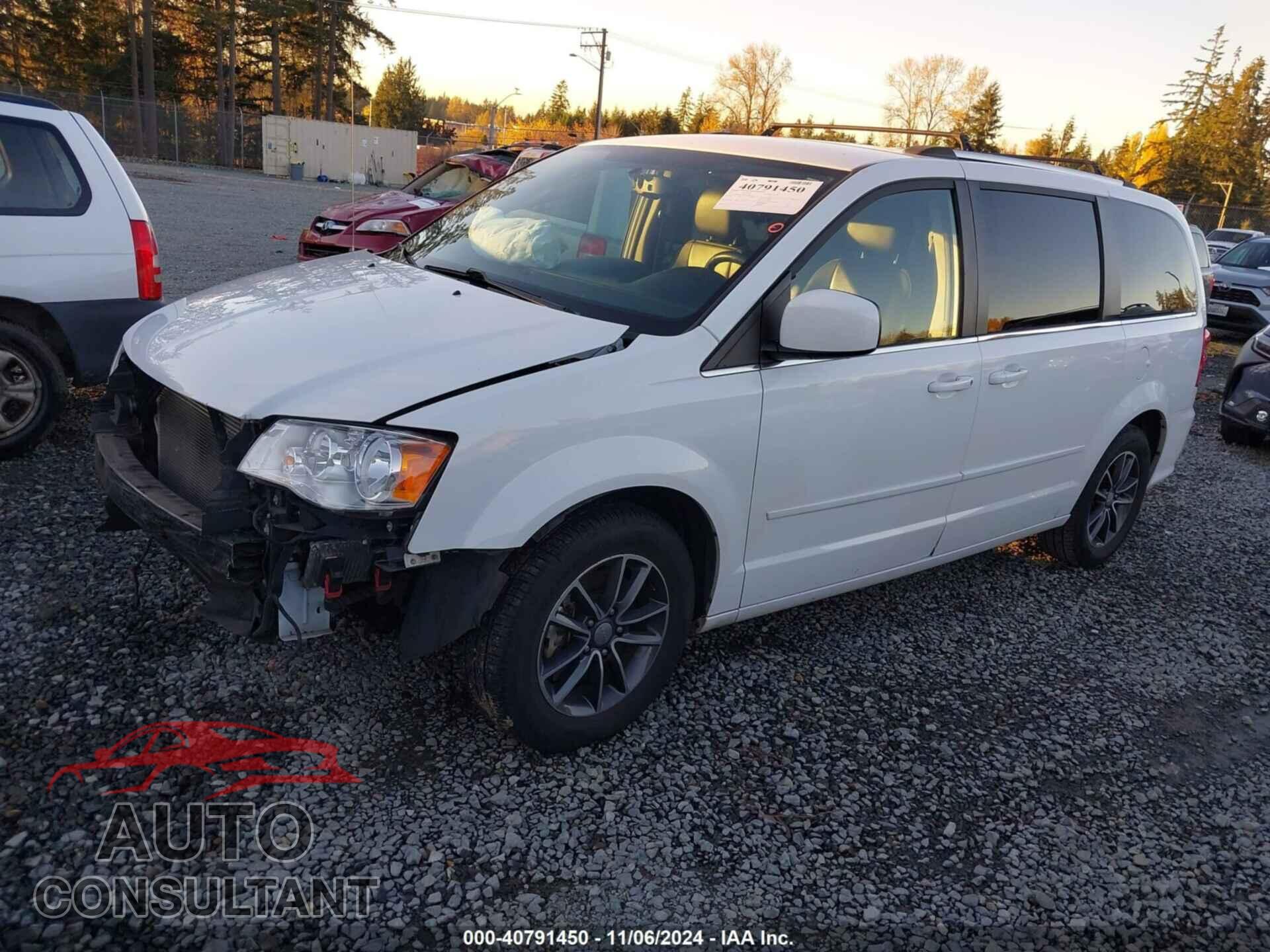 DODGE CARAVAN 2017 - 2C4RDGCUXHR750865