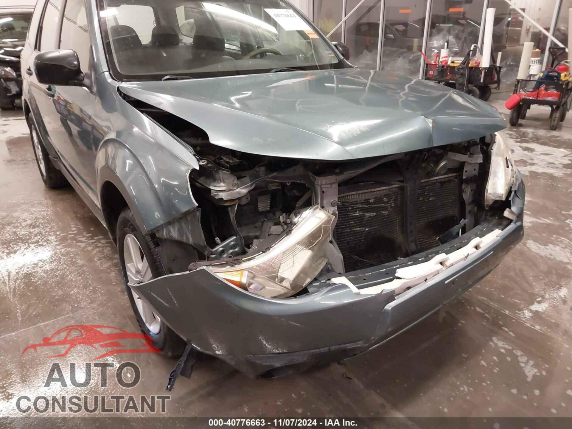 SUBARU FORESTER 2010 - JF2SH6AC3AH752468
