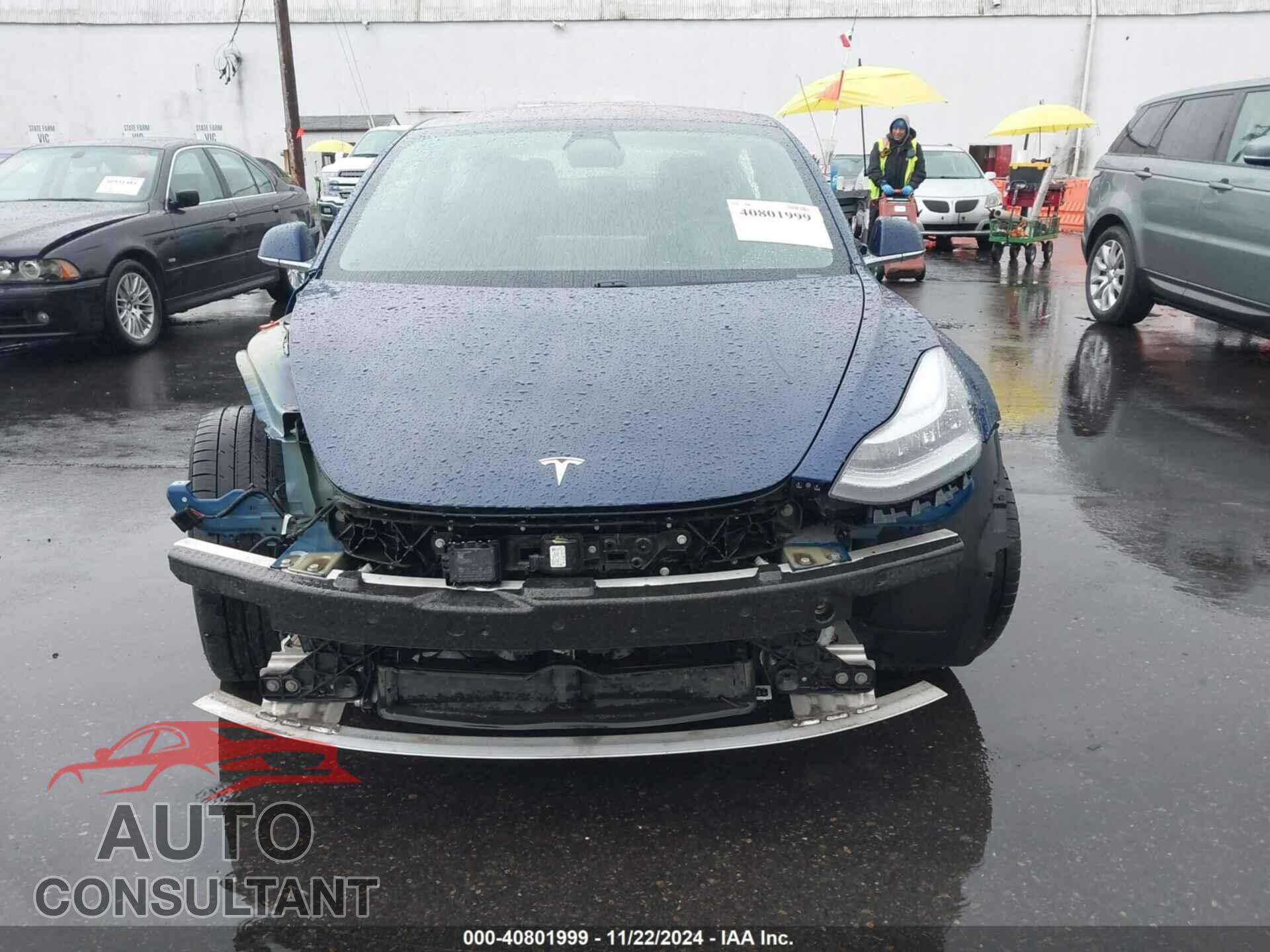 TESLA MODEL 3 2018 - 5YJ3E1EB9JF130585